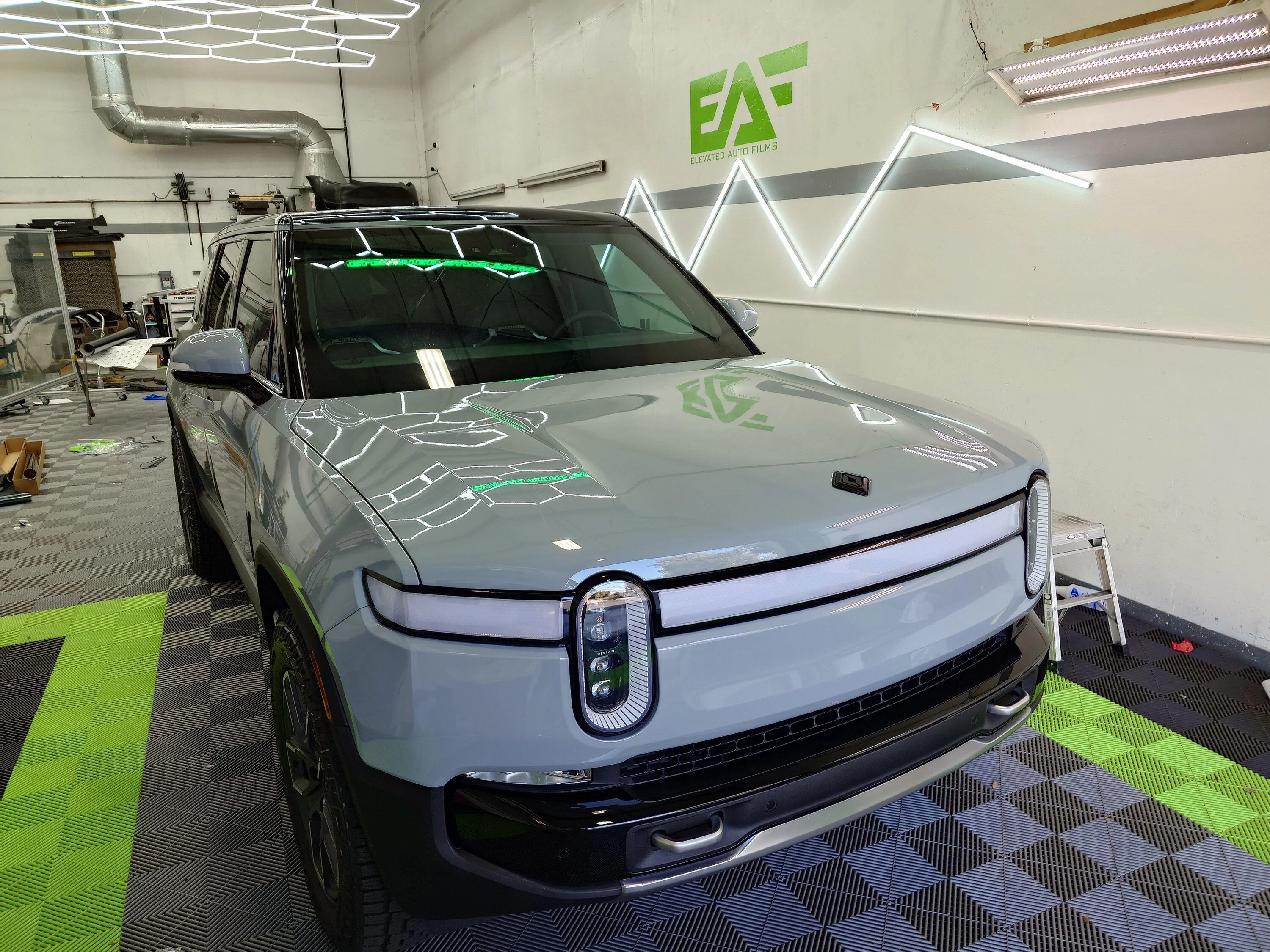 Rivian R1T R1S Finally Got It Back - Limestone Full PPF Wrap 20240331_153255