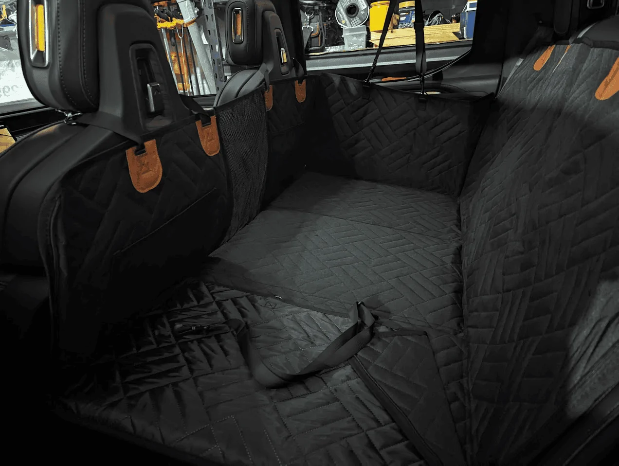 Rivian R1T R1S Solid Floor Dog Hammock 1711973261067-y