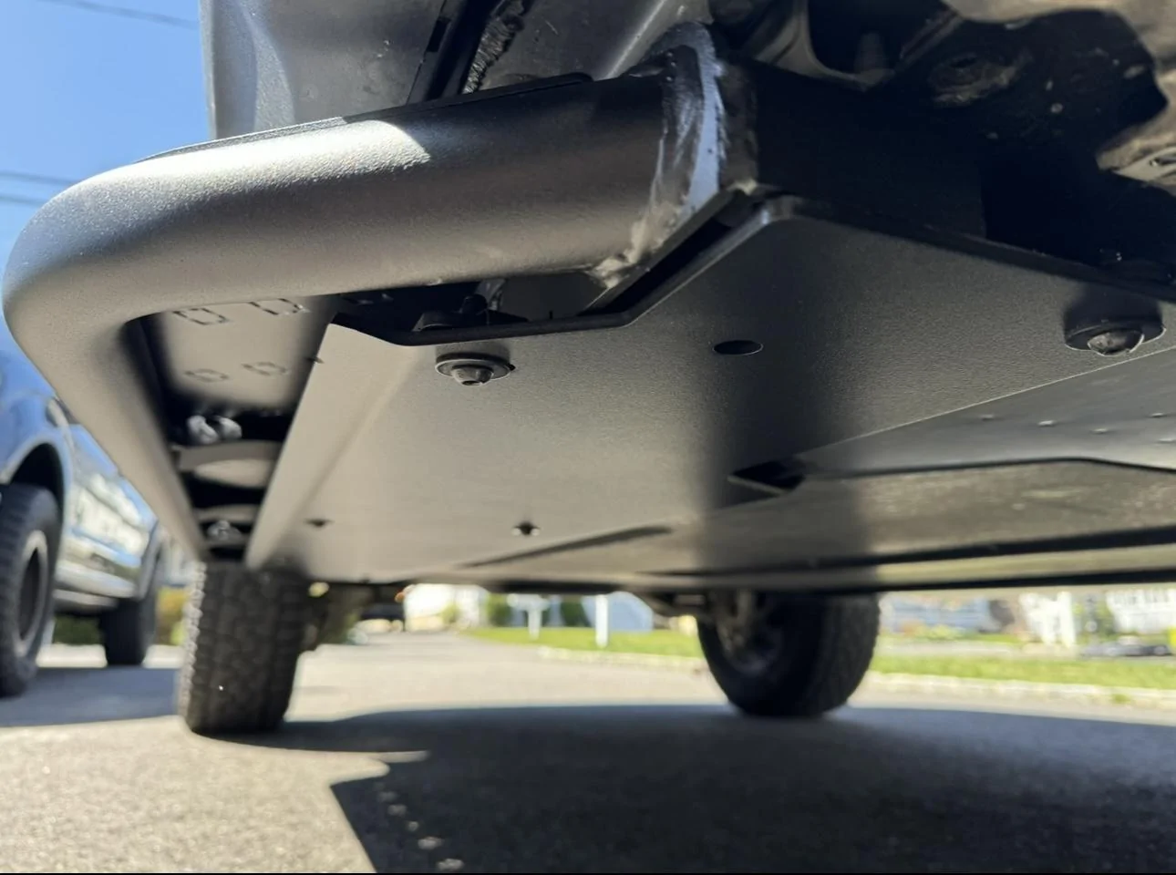 Rivian R1T R1S Our R1S RMaxx Rock Sliders DIY Install Project IMG_4251