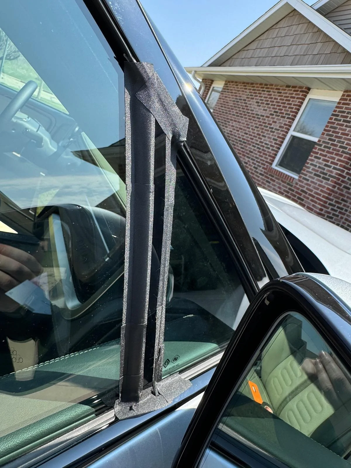 Rivian R1T R1S Triangle window noise and whistle help needed. IMG_1611