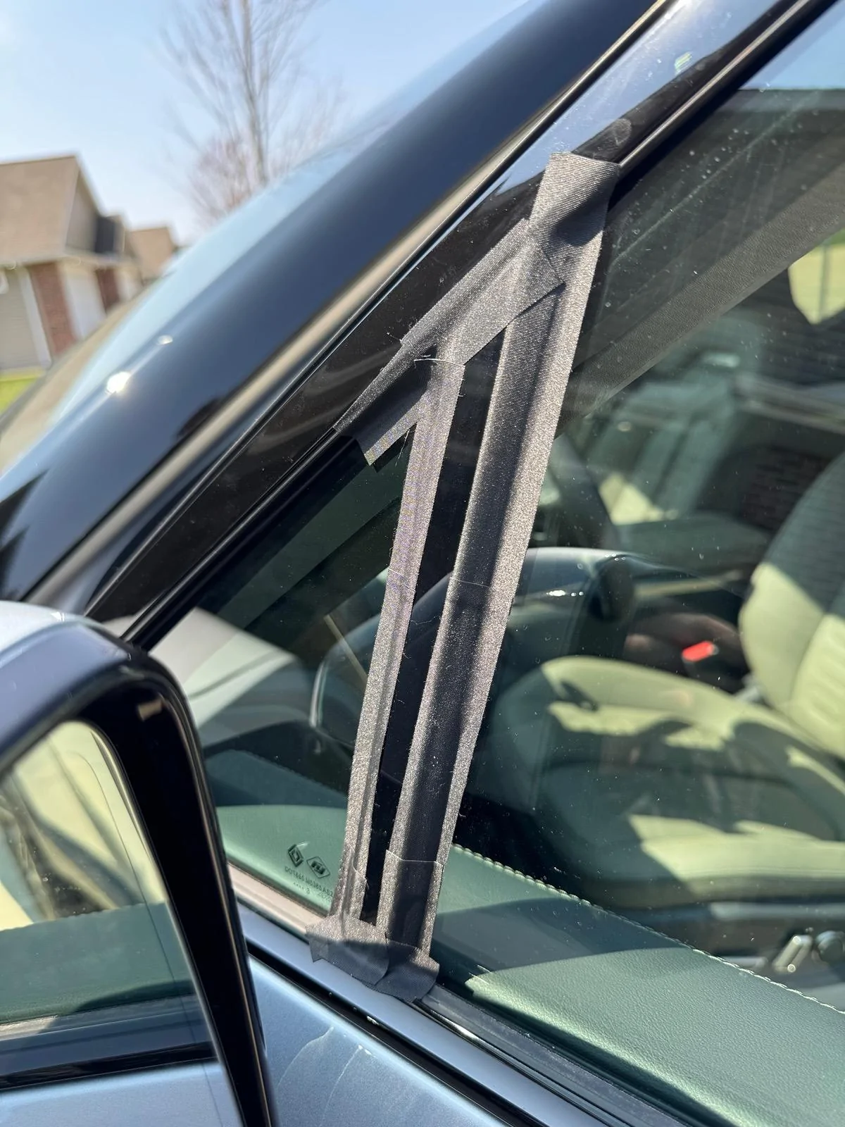 Rivian R1T R1S Triangle window noise and whistle help needed. IMG_1600