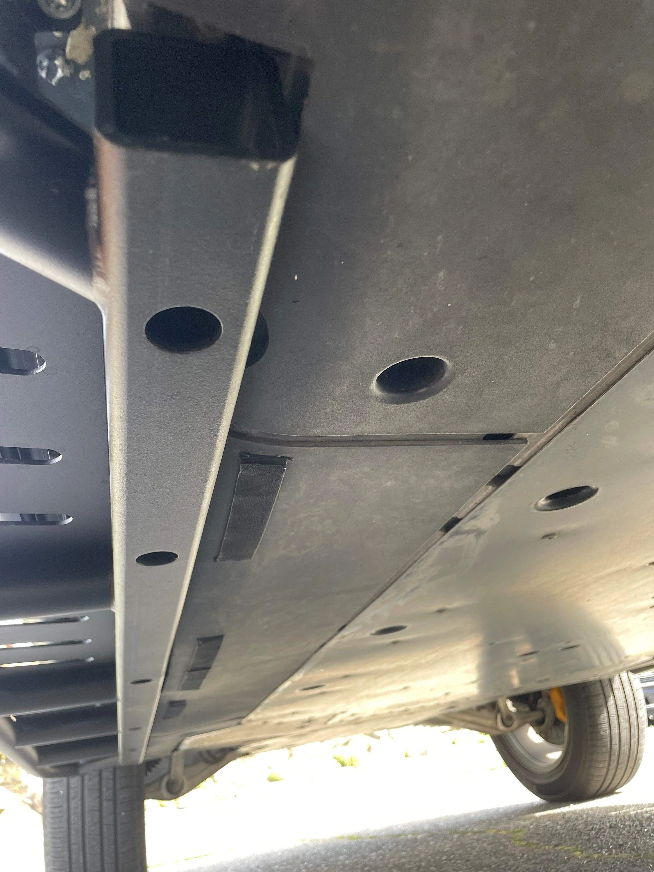 Rivian R1T R1S R1S Megawatt Slider with body panels velcro2