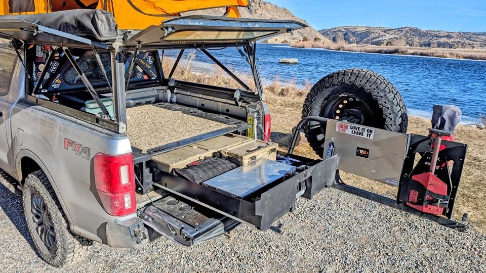 Rivian R1T R1S Go Fast Camper for R1T Announced New-Decked_h-scaled