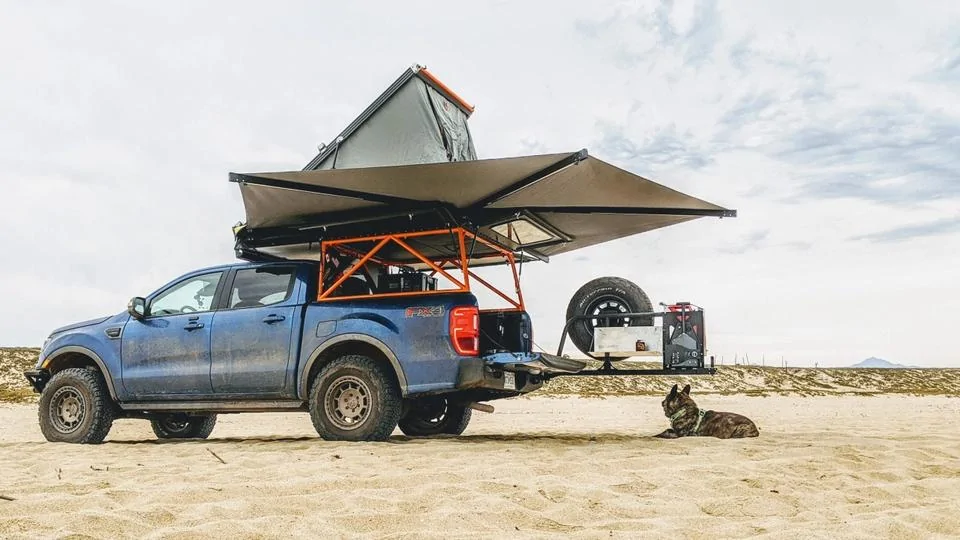Rivian R1T R1S Go Fast Camper for R1T Announced wes-table_h-scaled
