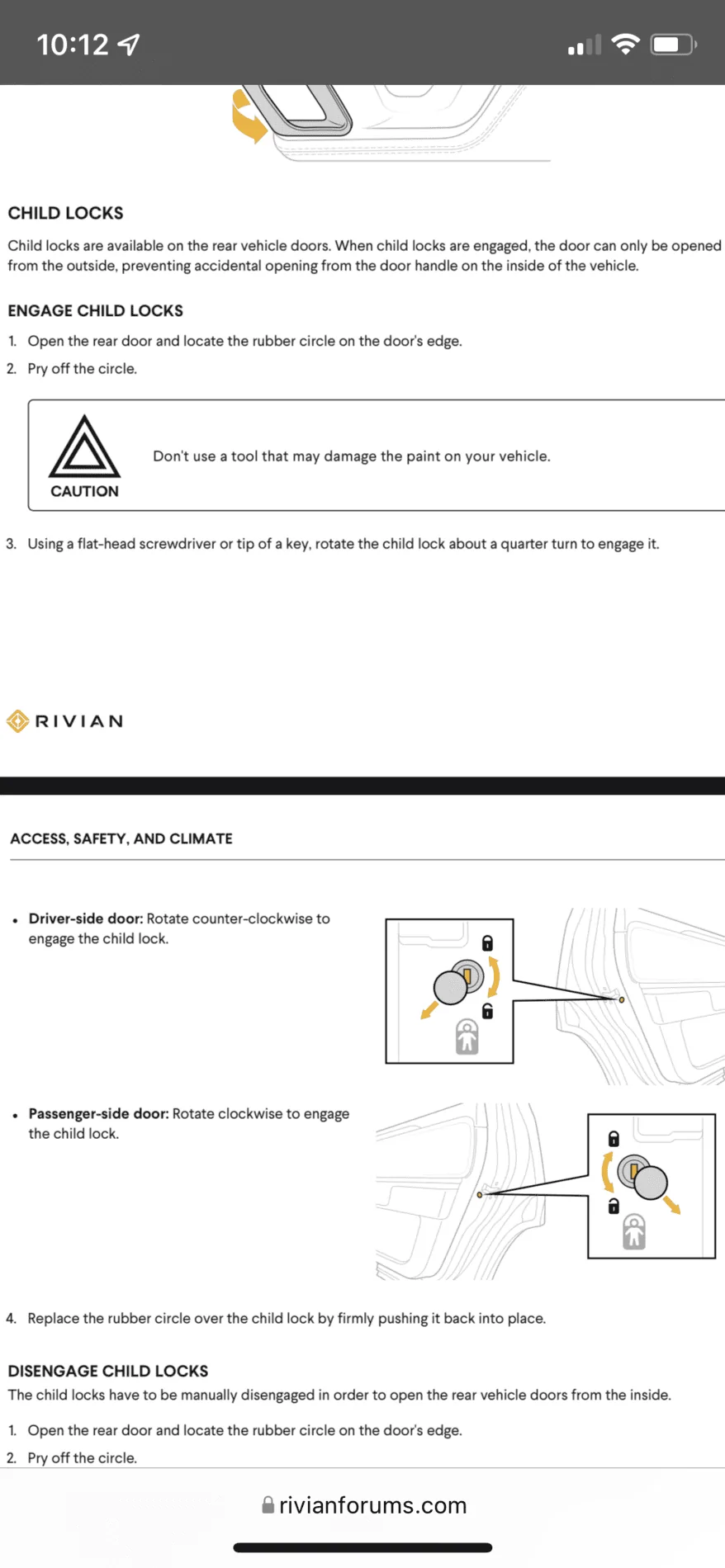 Rivian R1T R1S Rivian R1T OWNERS MANUAL Guide  is here! ? DAEF158F-D2B0-44FA-A3A7-C94F84074F5B