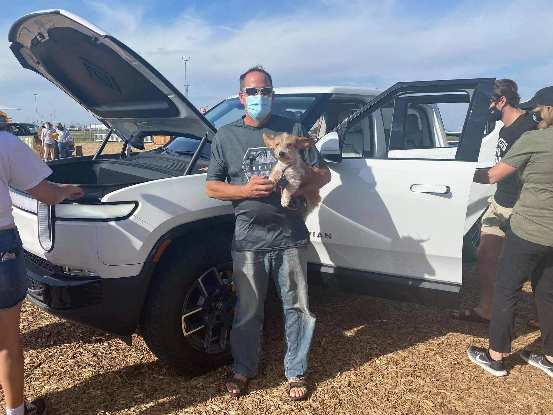 Rivian R1T R1S Test Drive Invitations are arriving! And First Mile events tab now available FB_IMG_1632702136065