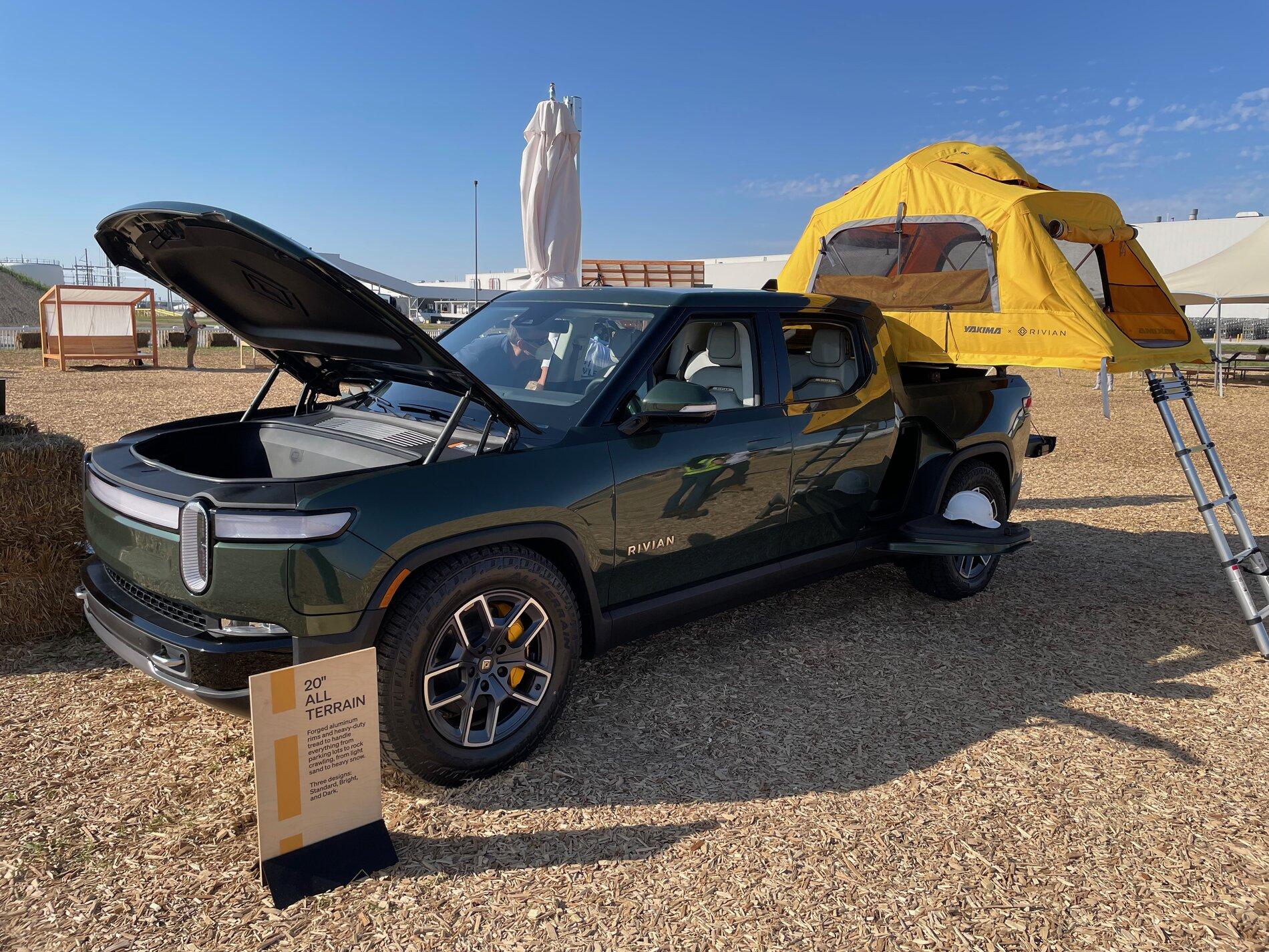 Rivian R1T R1S Rivian First Mile R1T Preview appointment confirmation Forrest Green