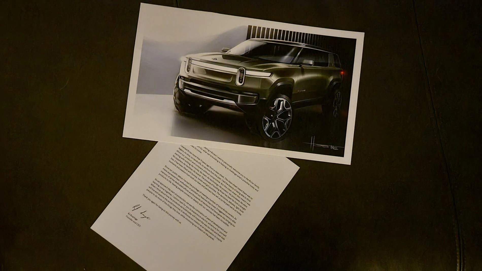Rivian R1T R1S Rivian swag after preorder 20210927_210328