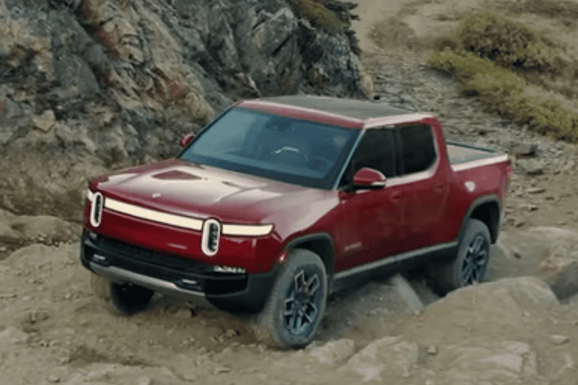 Rivian R1T R1S InsideEVs: Rivian R1T First Drive Review canyon red