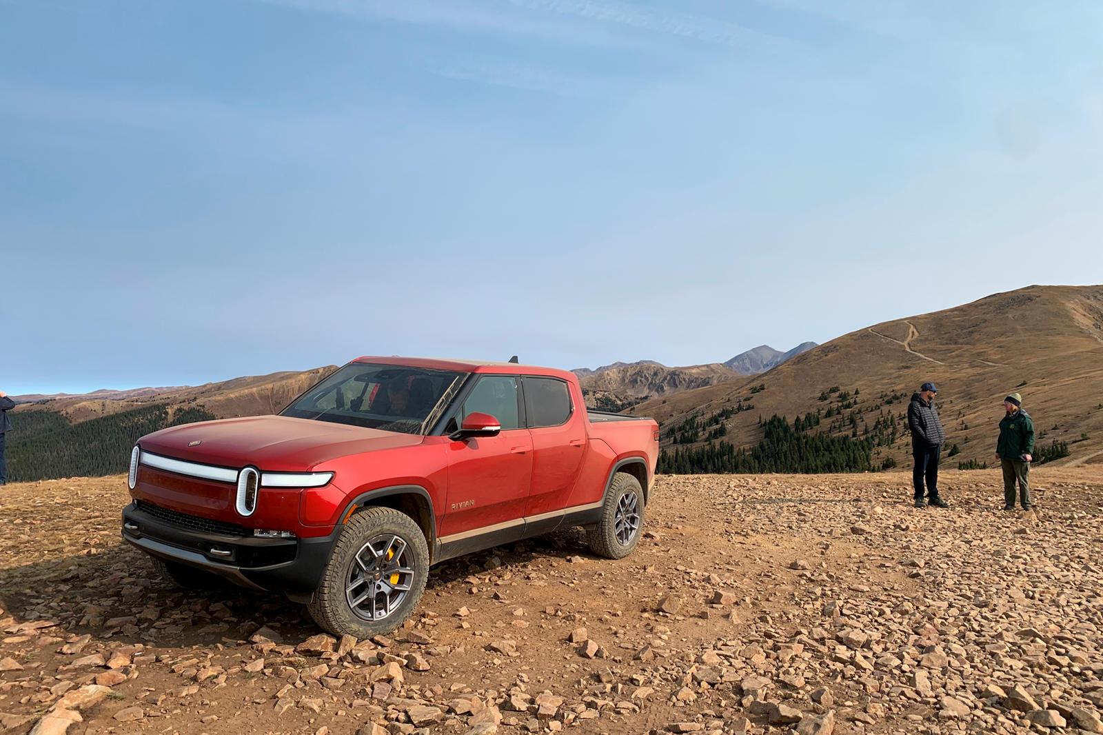 Rivian R1T R1S RED CANYON Rivian Photos Red Canyon R1T Rivian Picku