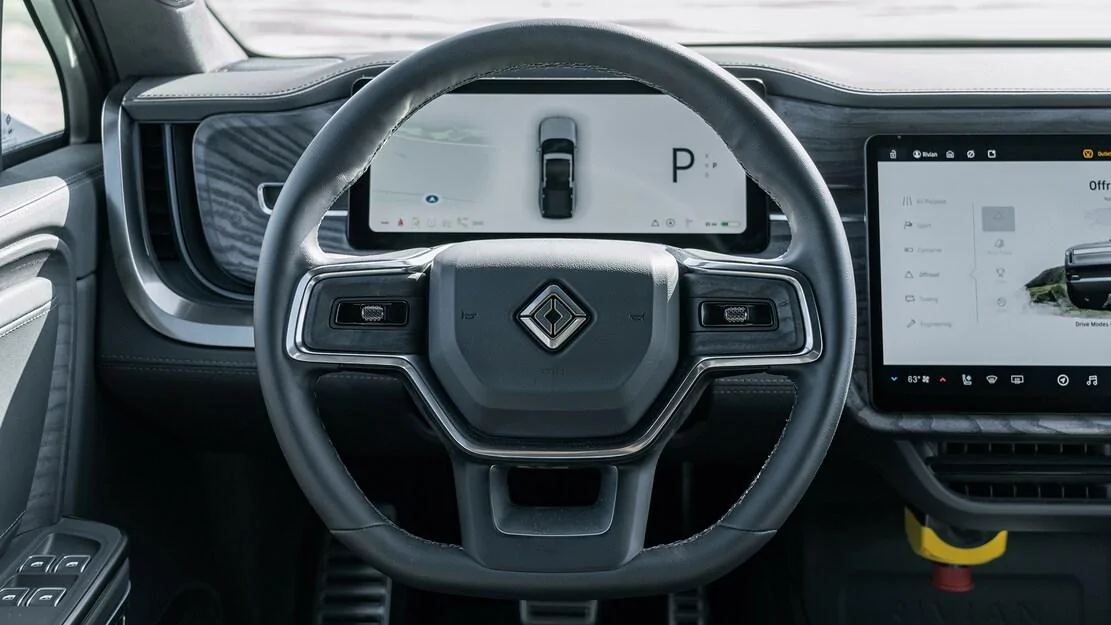Rivian R1T R1S BLACK MOUNTAIN Rivian Interior Photos 2022-Rivian-R1T-11