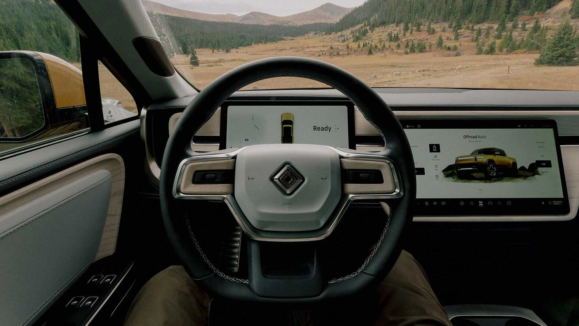 Rivian R1T R1S OCEAN COAST Rivian Interior Photos 2022-Rivian-R1T-39-2