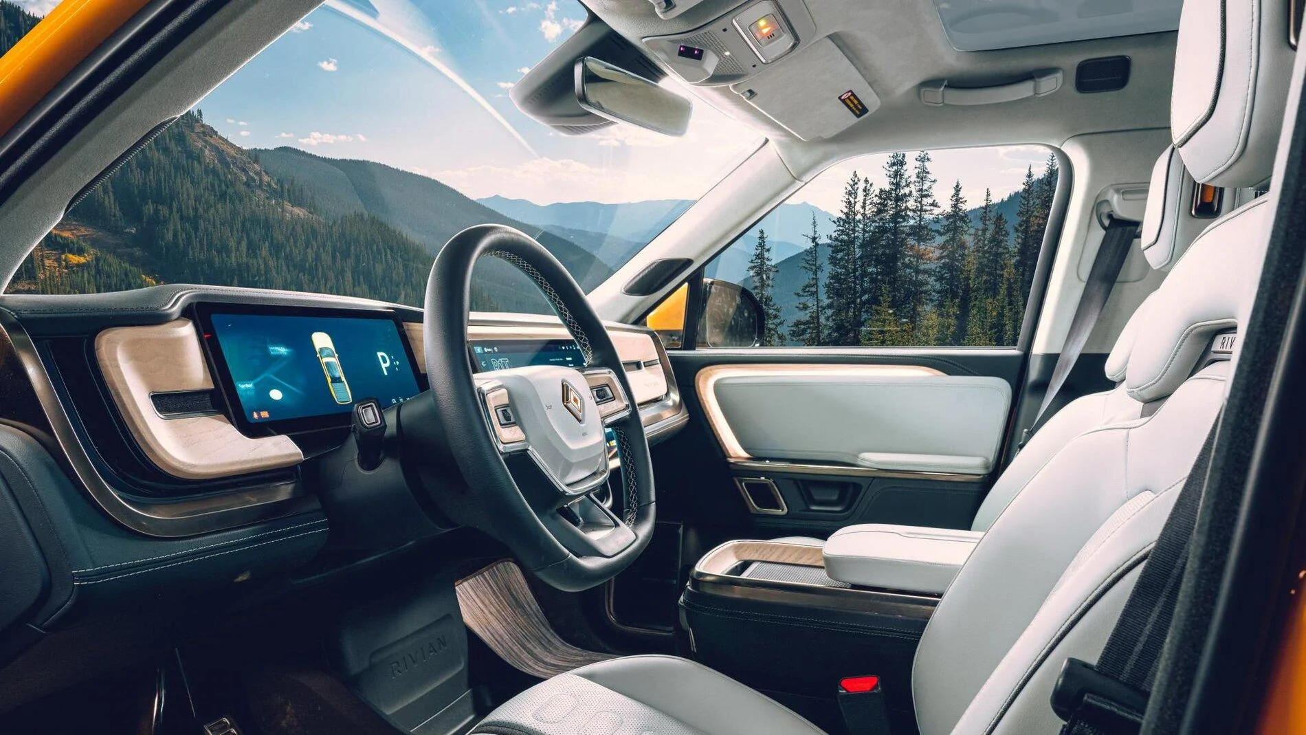 Rivian R1T R1S OCEAN COAST Rivian Interior Photos 9 Rivian R1T