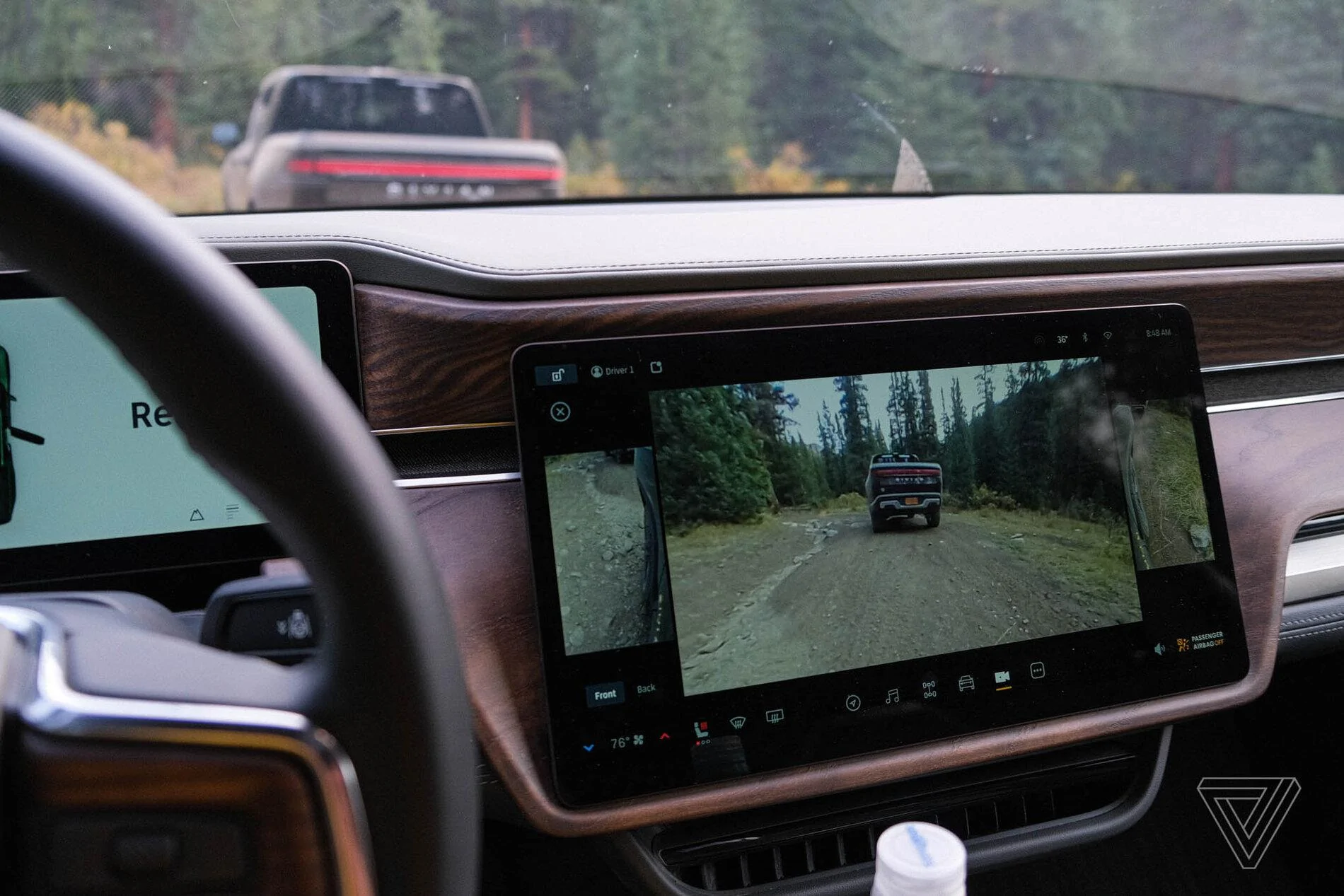 Rivian R1T R1S FOREST EDGE Rivian Interior Photos mclark_210923_4776_0005