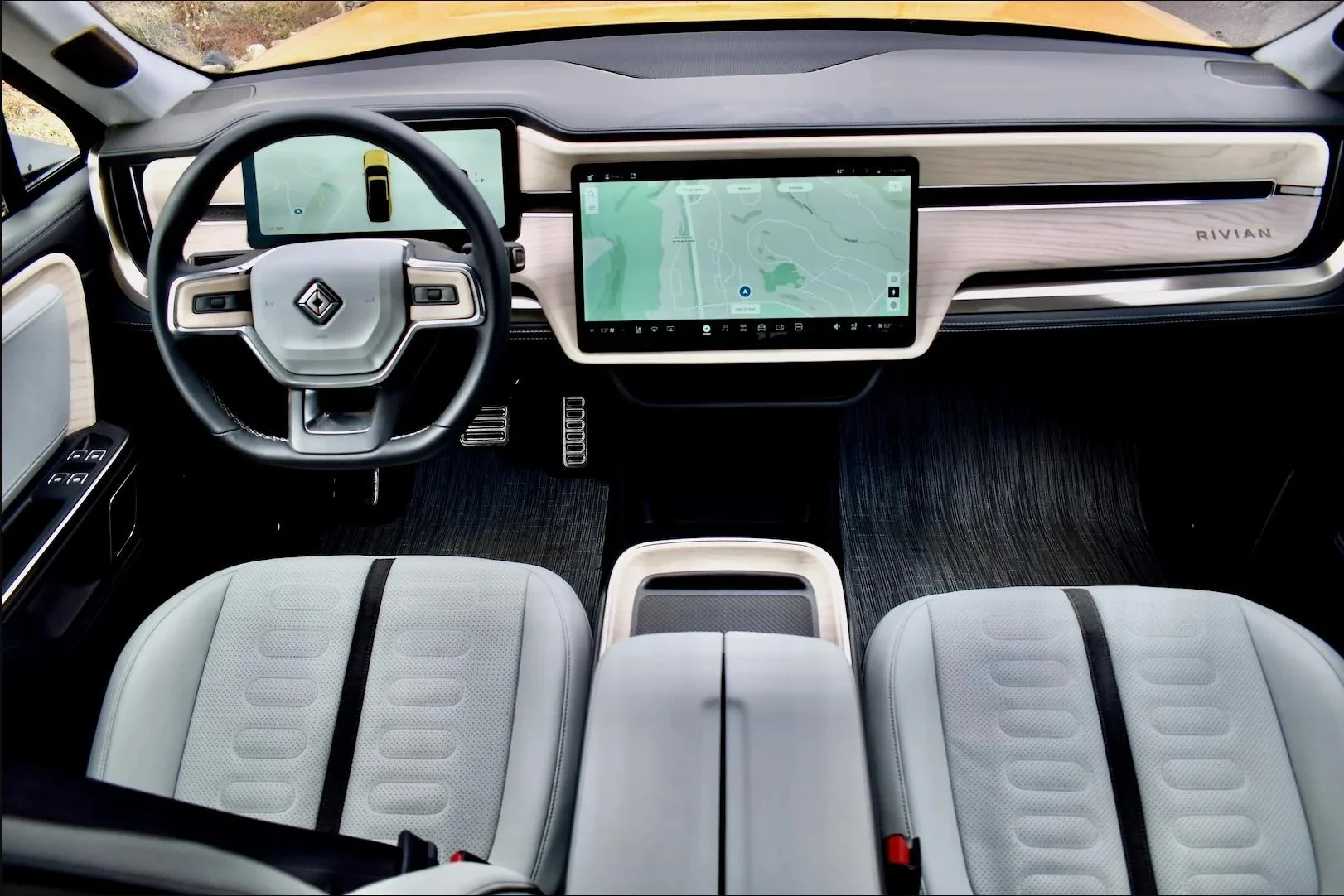 Rivian R1T R1S OCEAN COAST Rivian Interior Photos Thedrive_OC_1