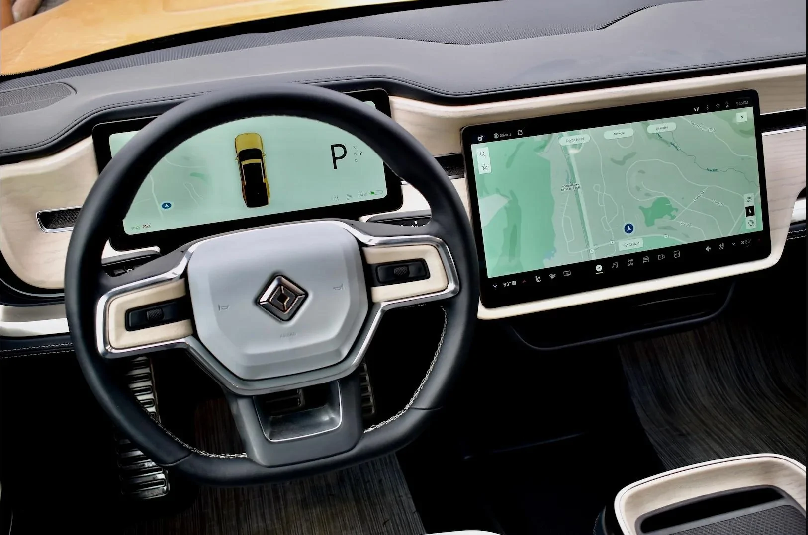 Rivian R1T R1S OCEAN COAST Rivian Interior Photos Thedrive_OC_2