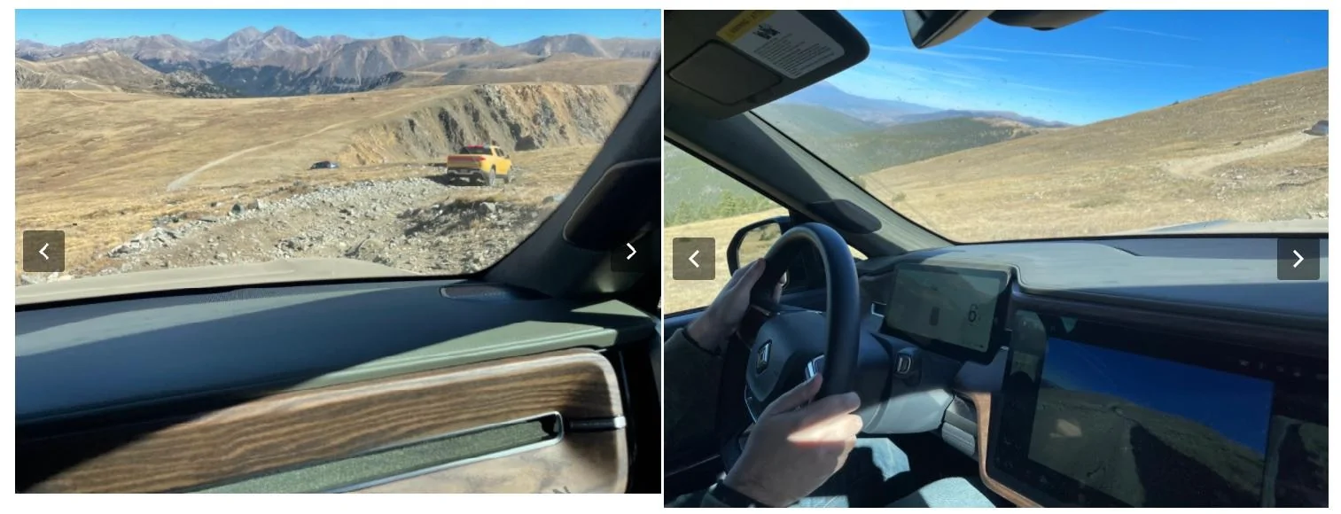 Rivian R1T R1S FOREST EDGE Rivian Interior Photos Electrek_FE