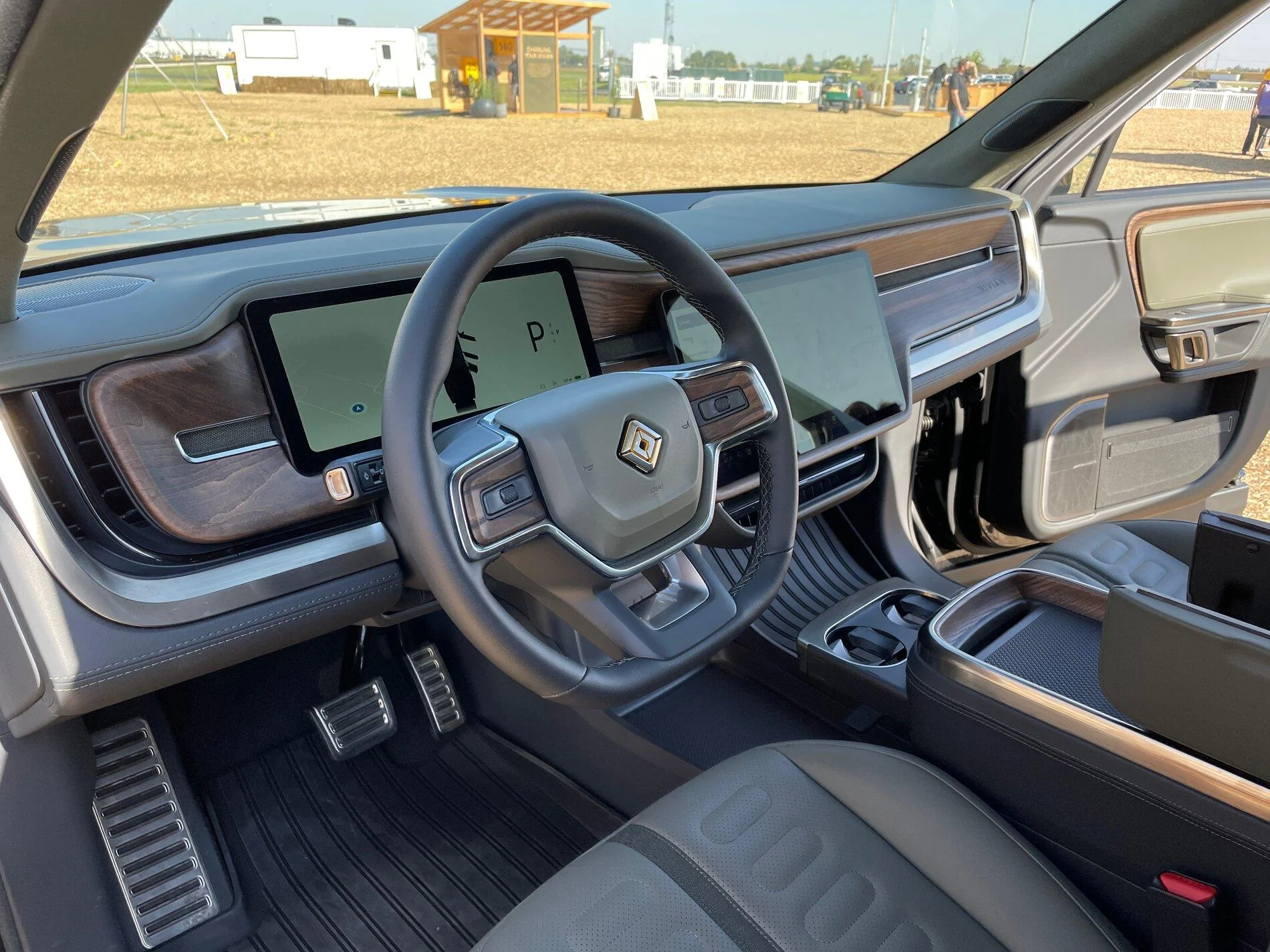 Rivian R1T R1S FOREST EDGE Rivian Interior Photos Forest Edg