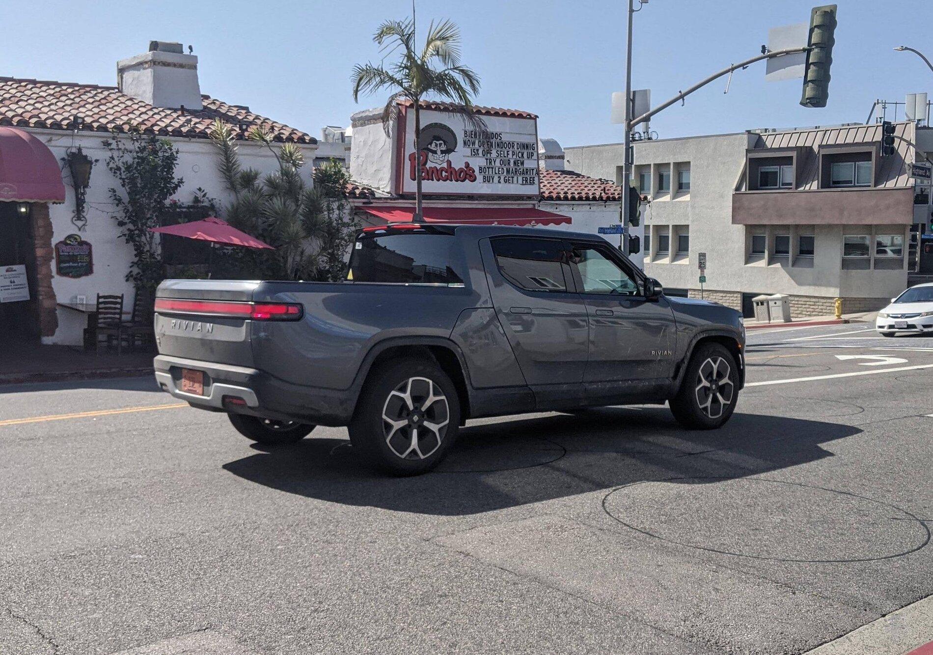 Rivian R1T R1S El CAP GRANITE Rivian Photos R1T El Cap Granite Newport Beach