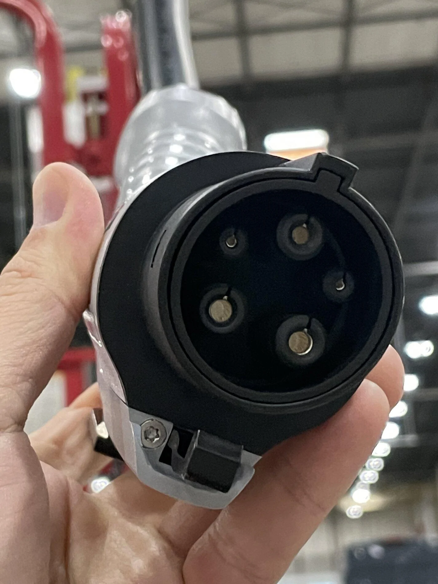 Rivian R1T R1S Amazon Rivian Delivery Van Charger IMG_5139