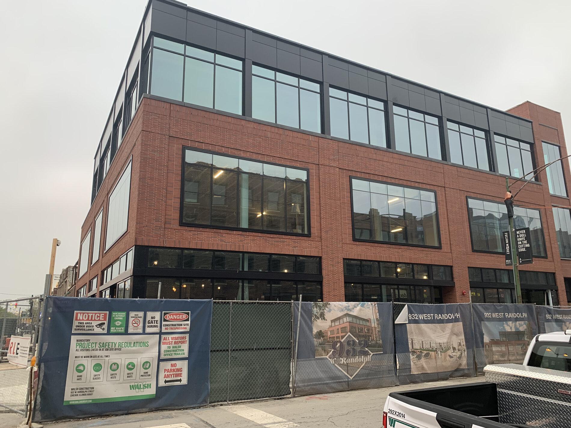 Rivian R1T R1S Chicago Rivian Sales Location Under Construction Fulton Market Showroom