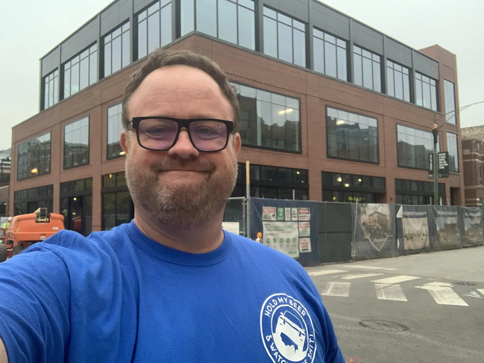 Rivian R1T R1S Chicago Rivian Sales Location Under Construction Fulton Market Showroom Selfi
