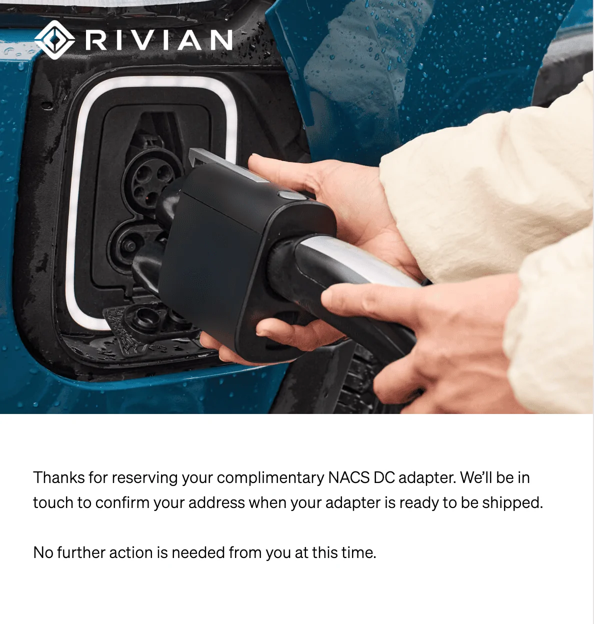 Rivian R1T R1S Received Adapter Email (April 4th) Screenshot 2024-04-04 at 4.44.04 PM