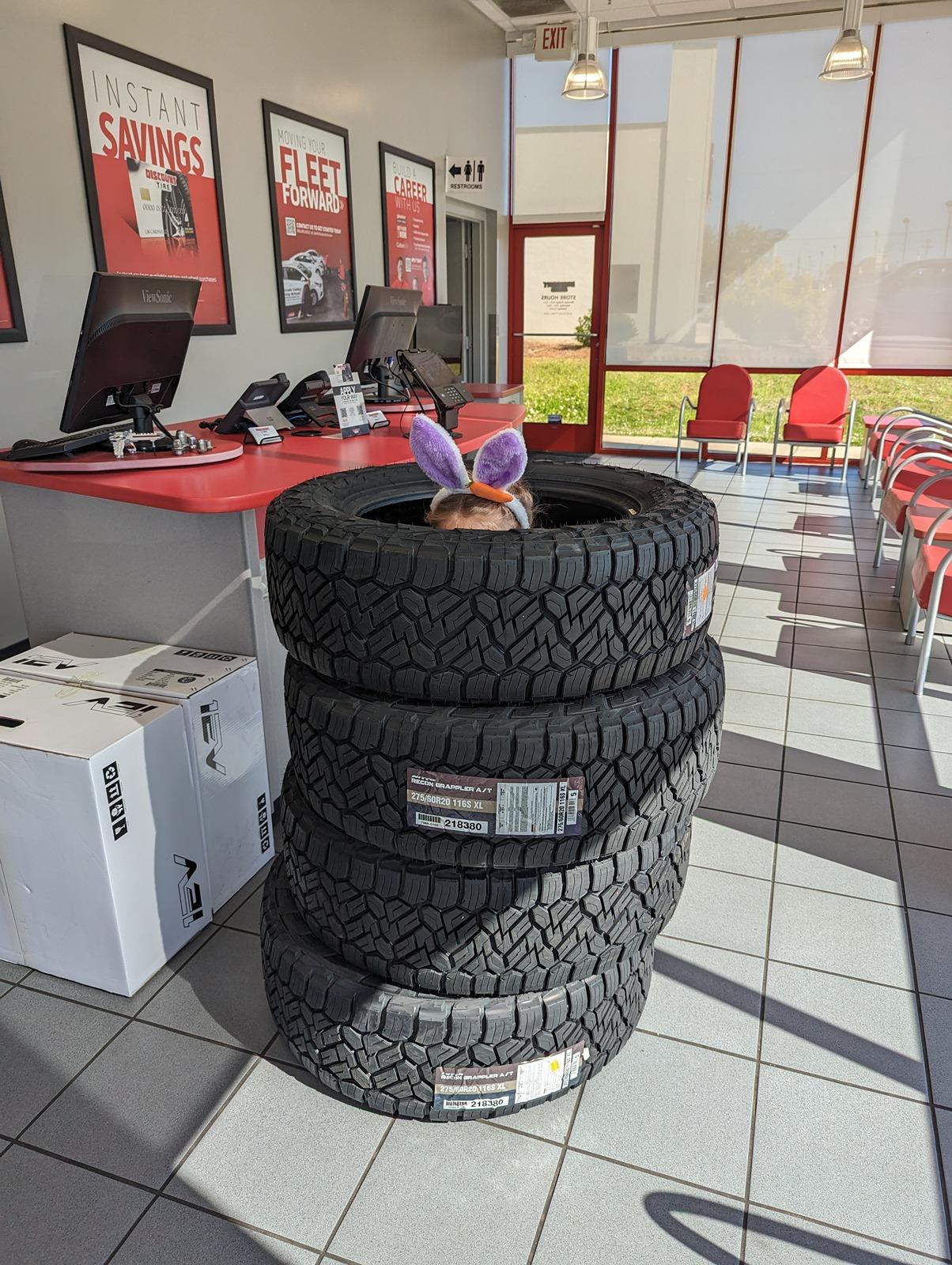 Rivian R1T R1S 20" Nitto Recon Grappler AT tires 25% more efficient than Pirelli OEM AT! The holy grail! 1000006483