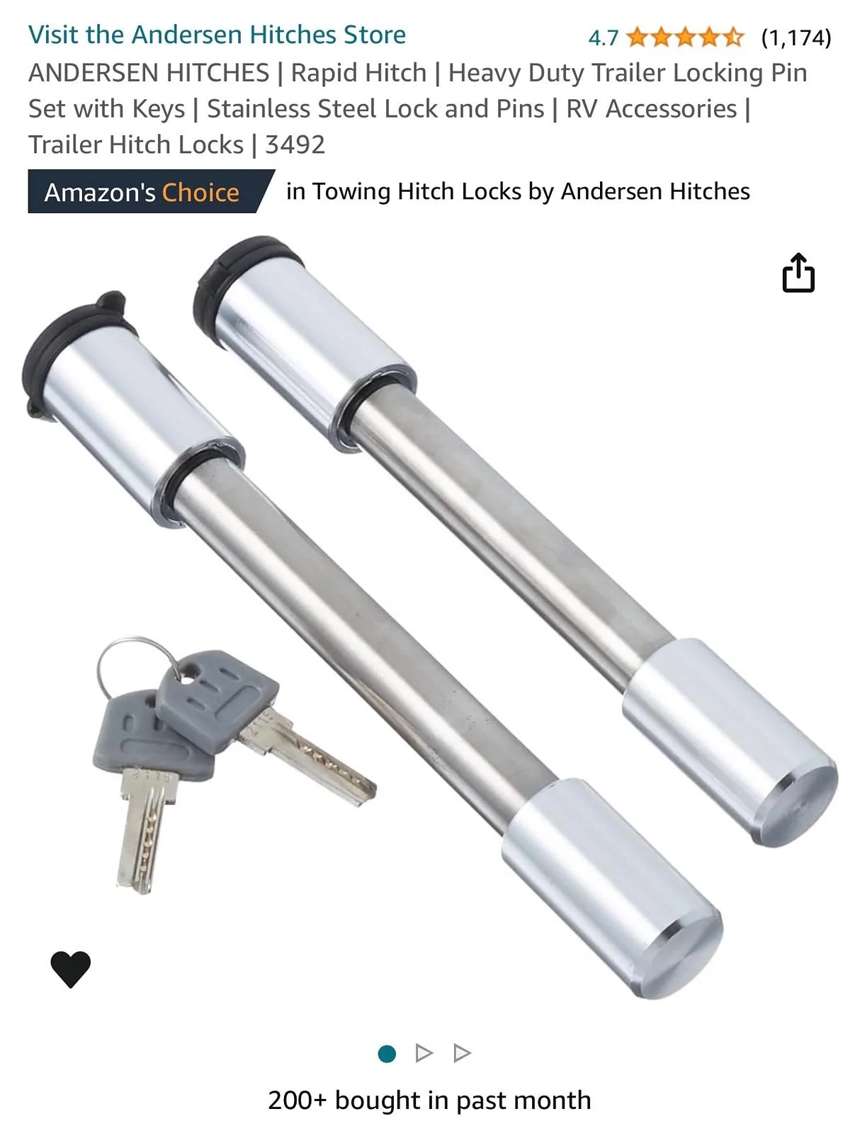 Rivian R1T R1S R1S Hitch - cotter pin alternatives? IMG_8698