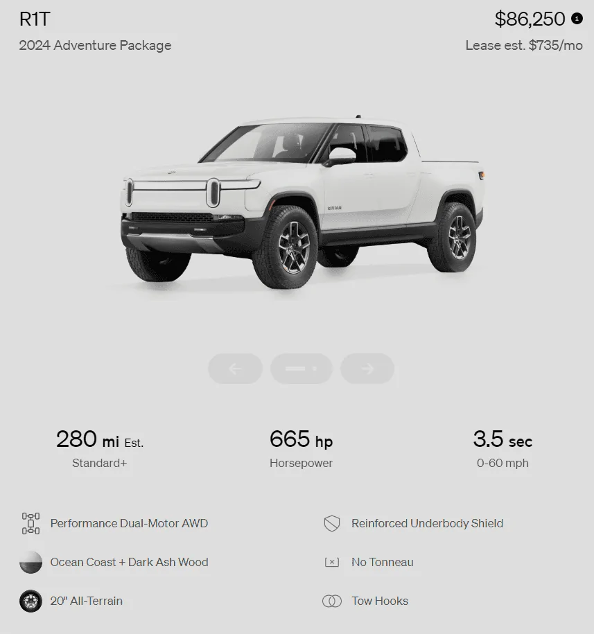 Rivian R1T R1S Leasing questions! dm