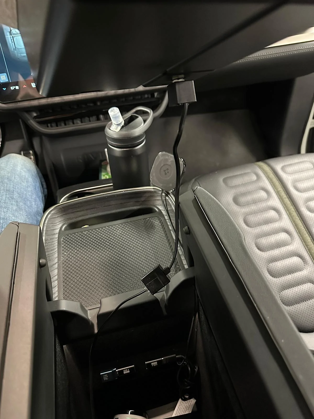 Rivian R1T R1S Simple 10" JL Subwoofer Install in R1T IMG_2570