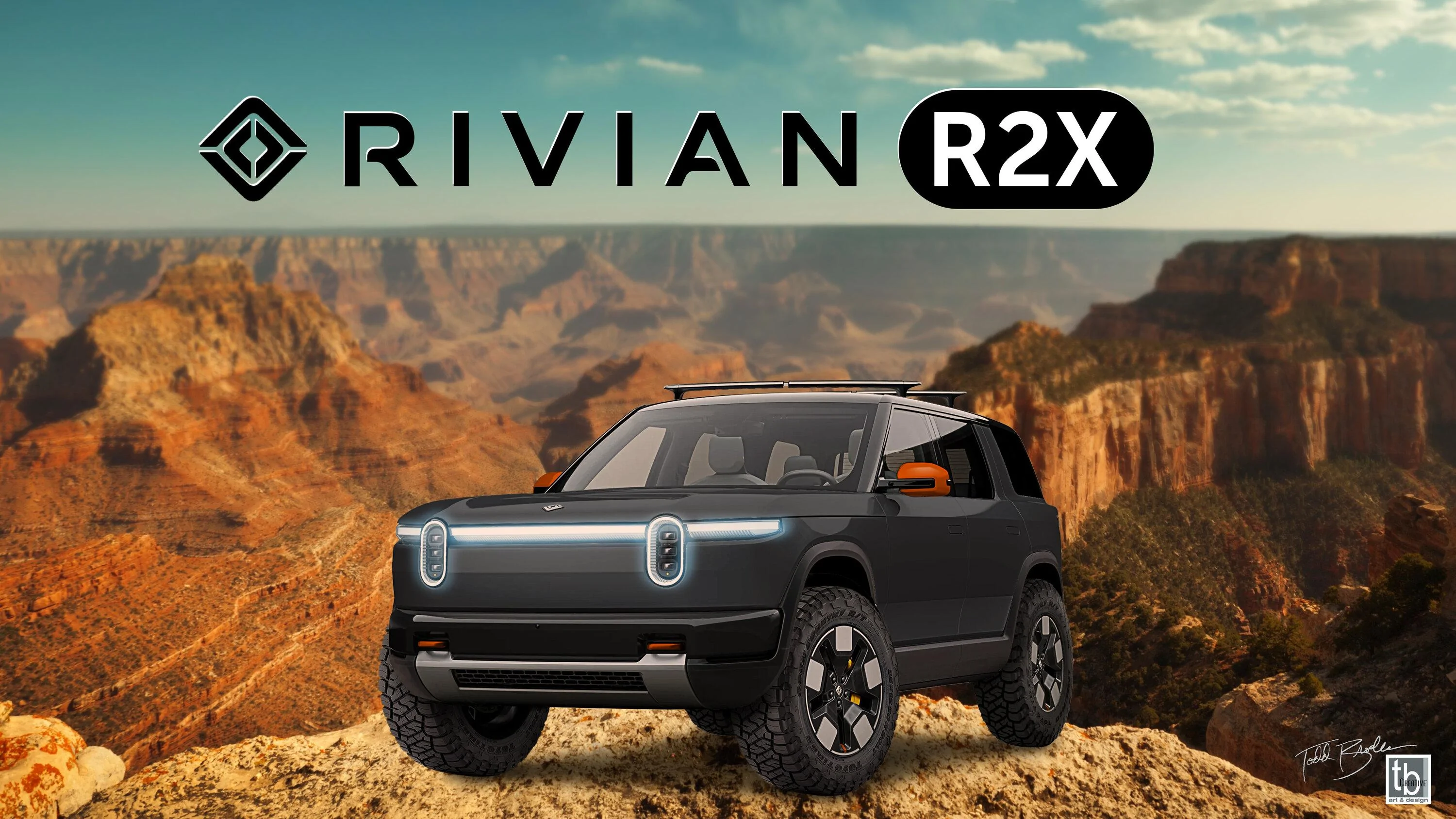 Rivian R1T R1S R2X ?! Yes, please, RJ! - preview image renderings Rivian-R2X-TBCreative-BKGs-GC01