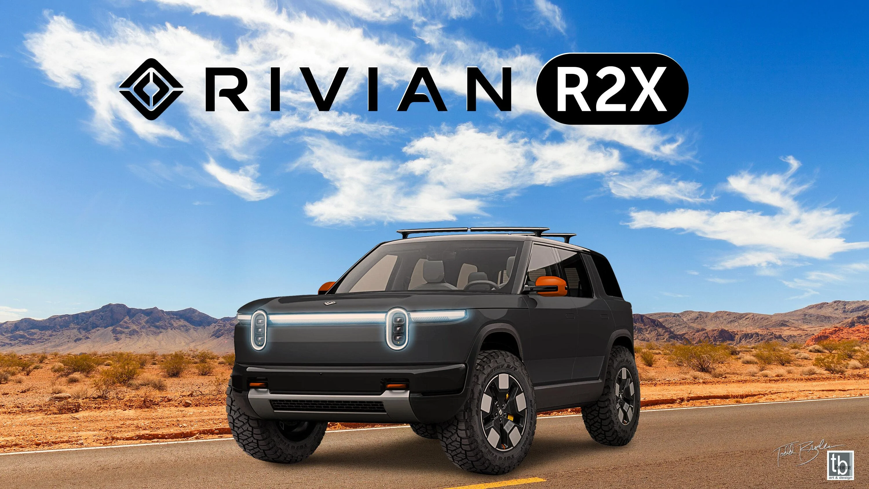 Rivian R1T R1S R2X ?! Yes, please, RJ! - preview image renderings Rivian-R2X-TBCreative-BKGs-R01