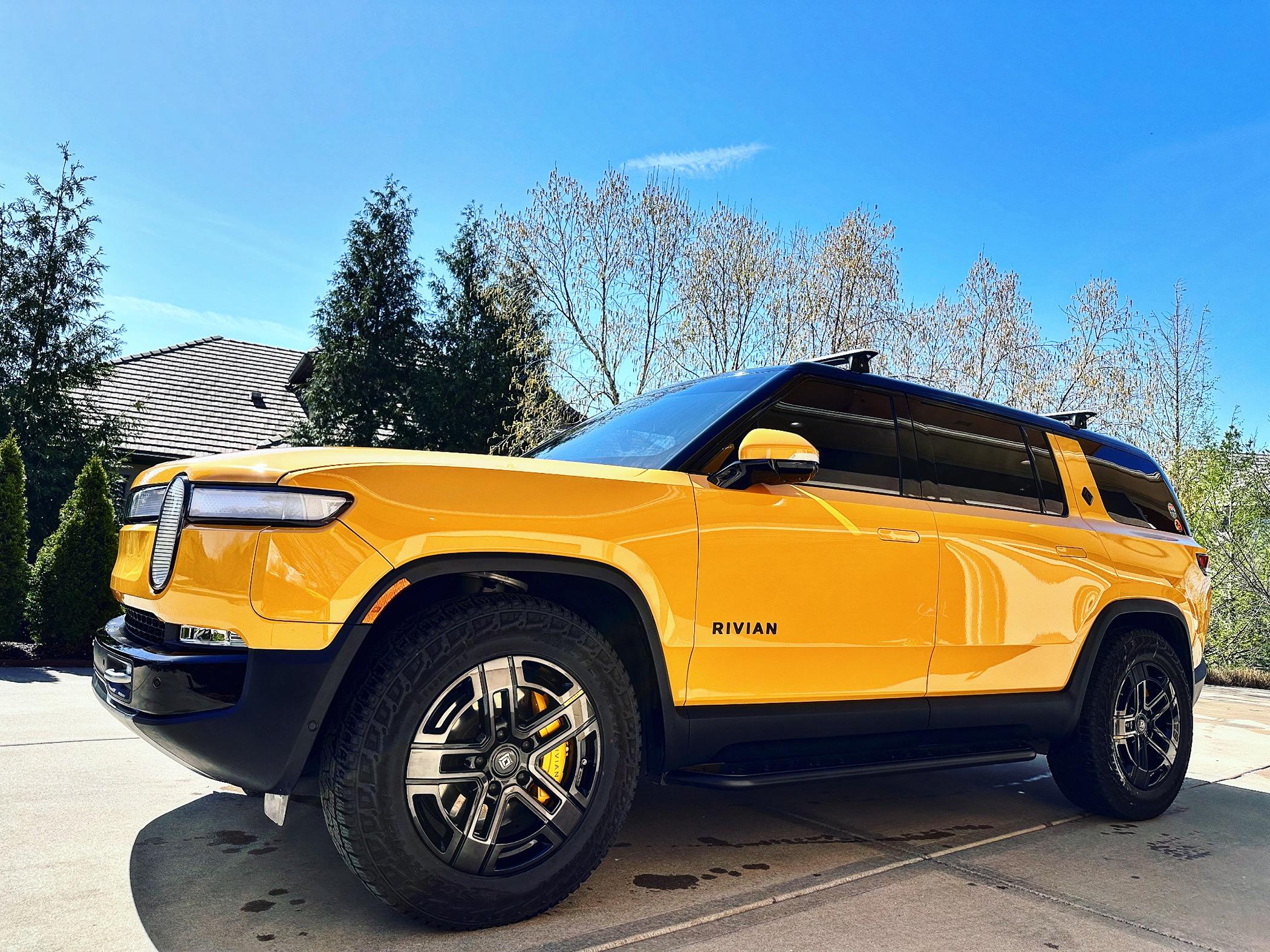 Rivian Keeping black plastic trim BLACK!? {filename}