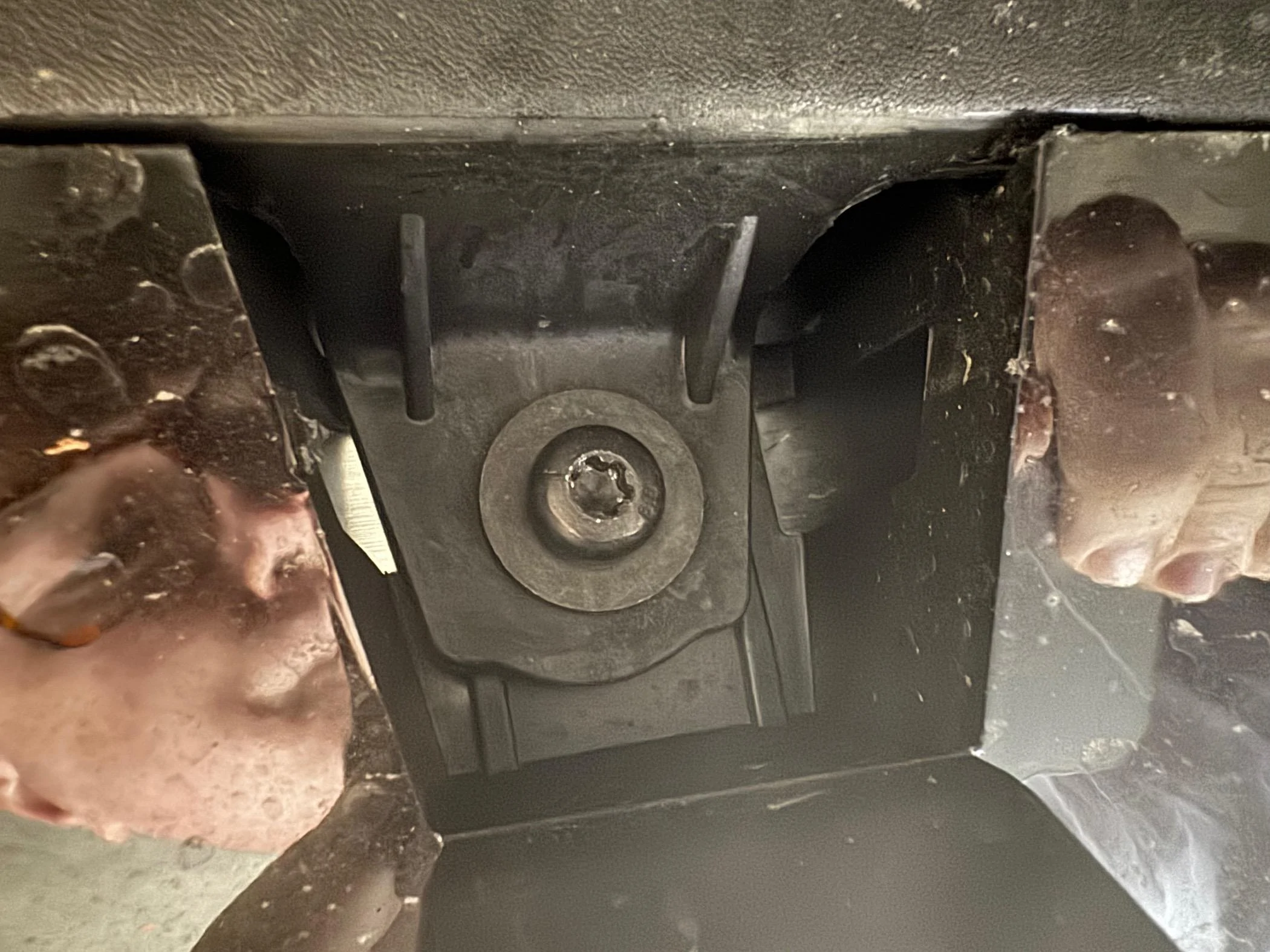 Rivian R1T R1S Hanging plastic tabs at rear undercarriage? IMG_1578