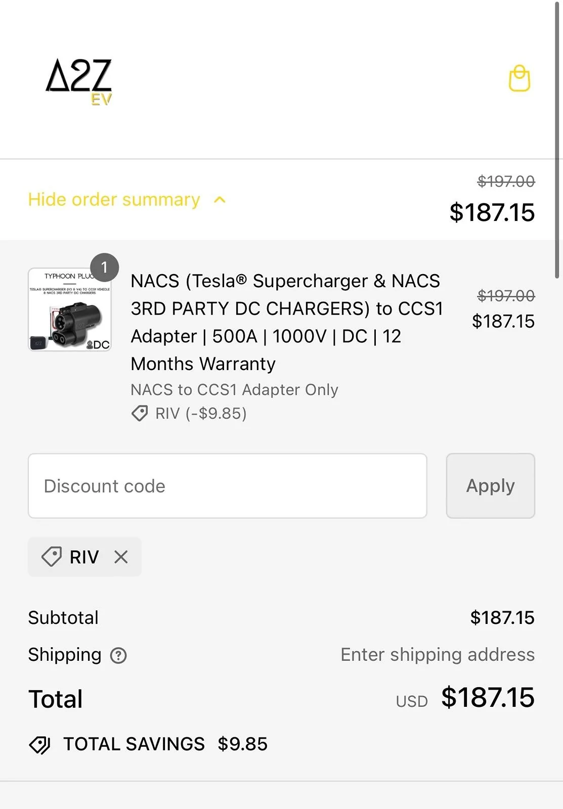 Rivian R1T R1S NACS adapter-where to buy now? IMG_9750