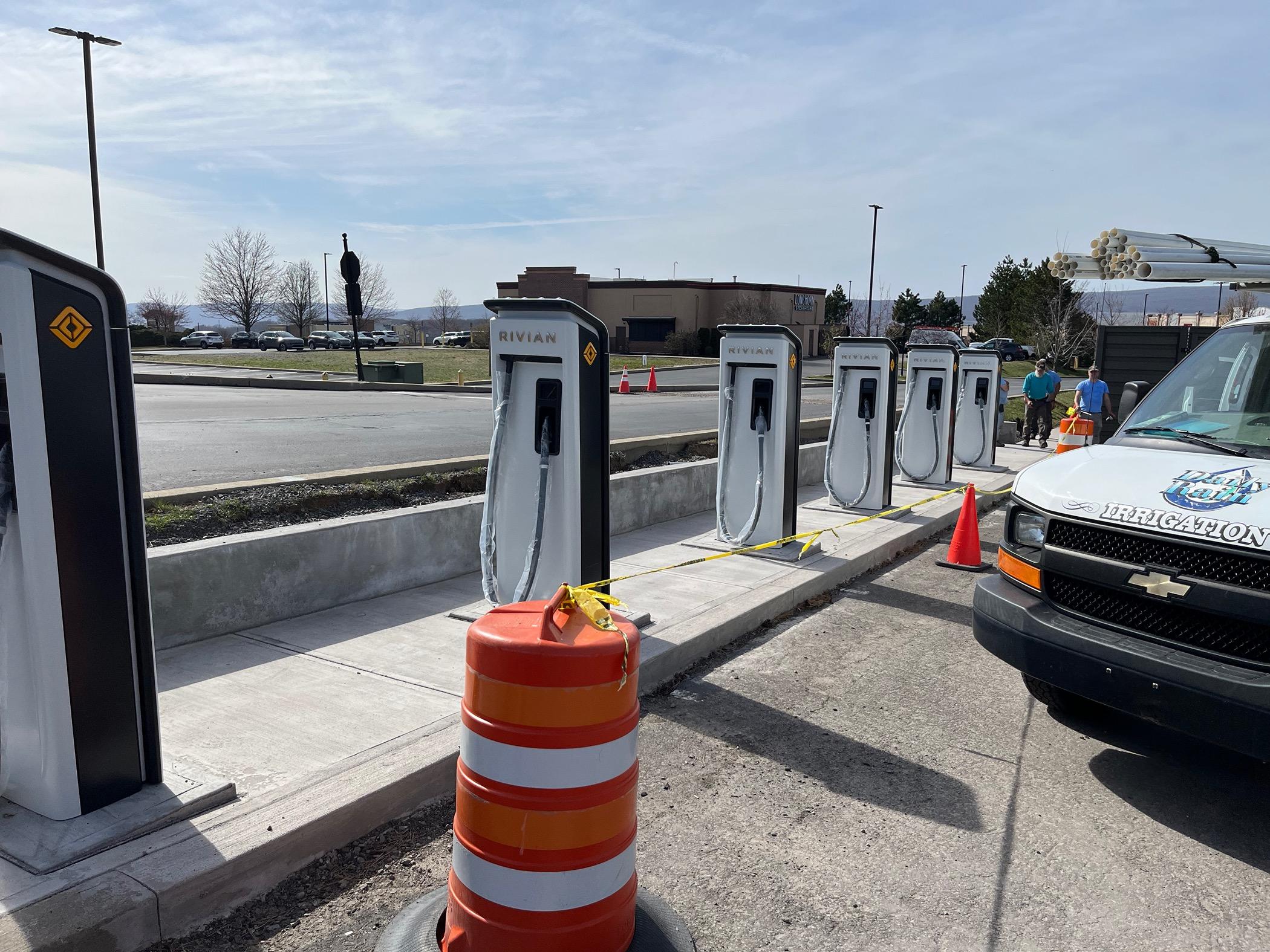 Rivian R1T R1S RAN Rivian Charging Stations Locations Map via Google Maps IMG_3090