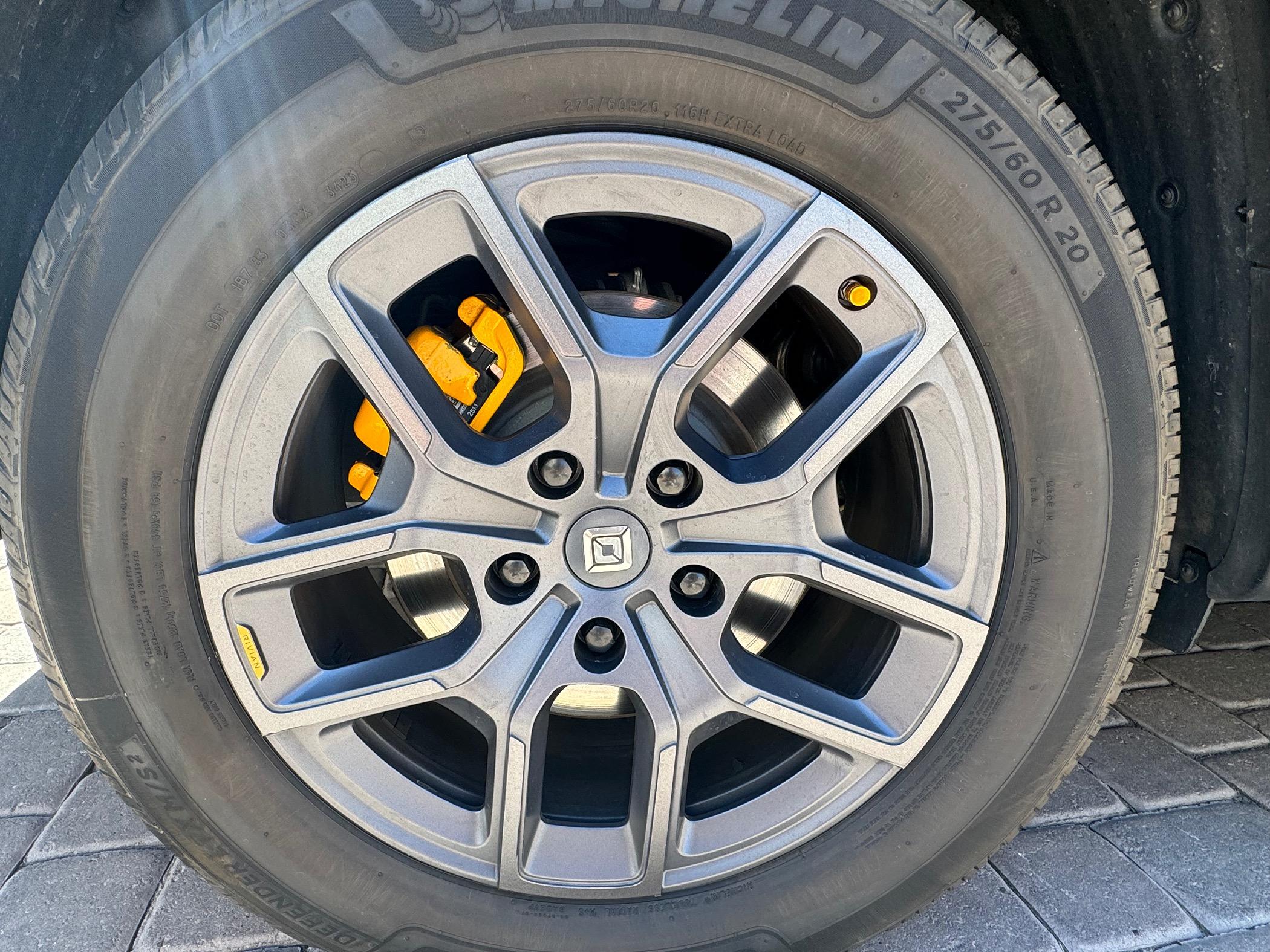 Rivian R1T R1S Looking to swap 22 for 20 wheels. IMG_7851