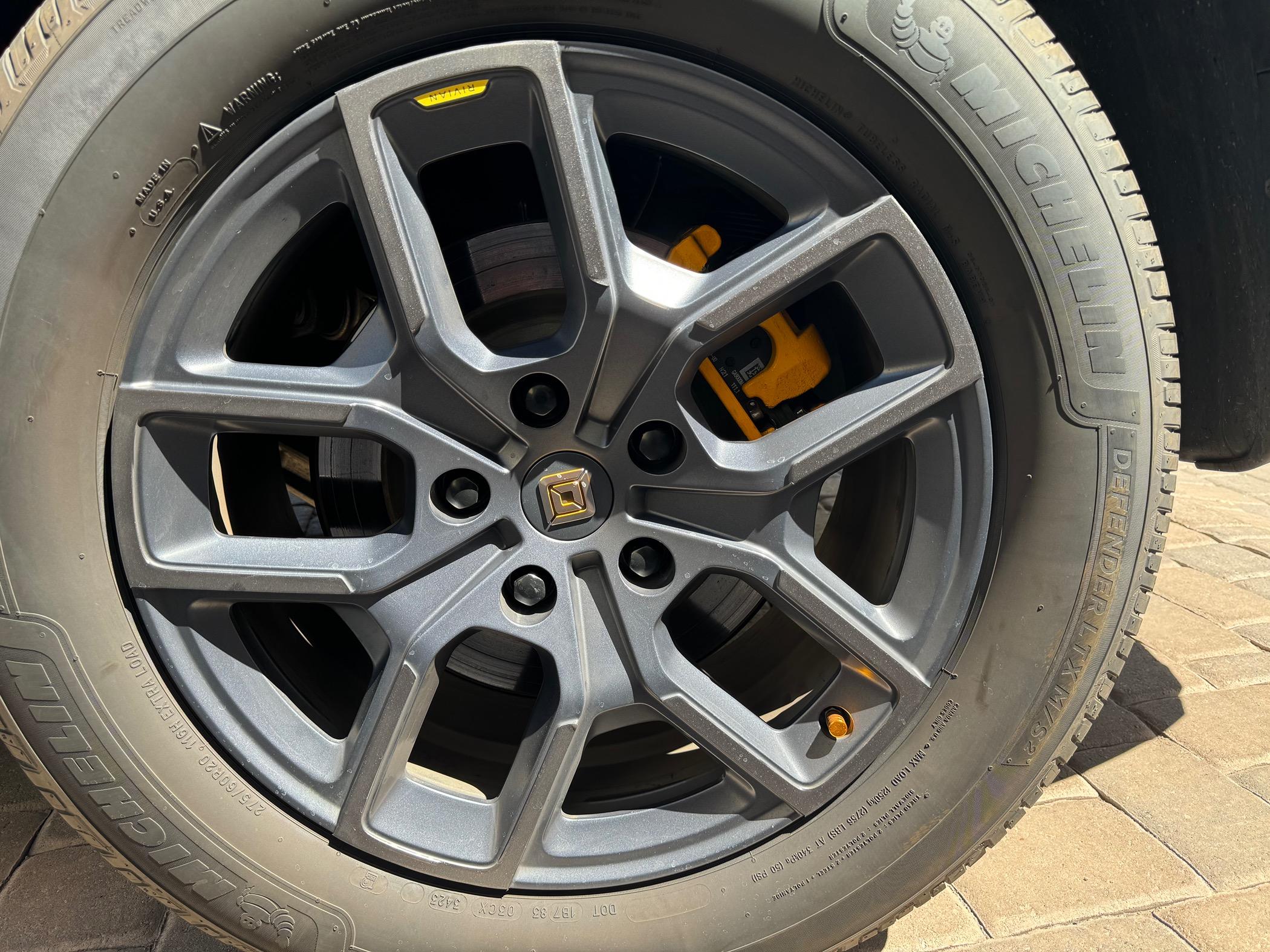 Rivian R1T R1S Looking to swap 22 for 20 wheels. IMG_7853