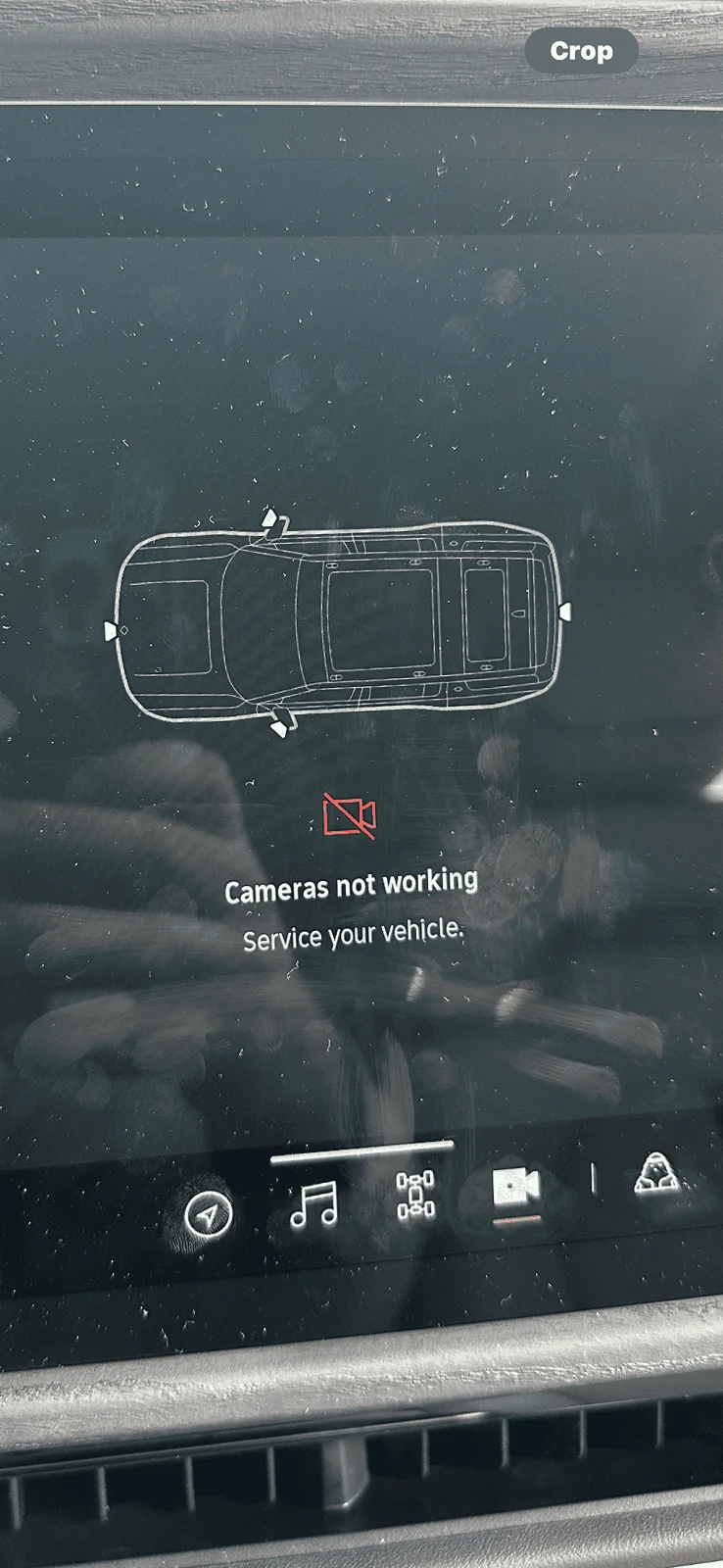 Rivian R1T R1S Cameras not working, service your vehicle IMG_2539