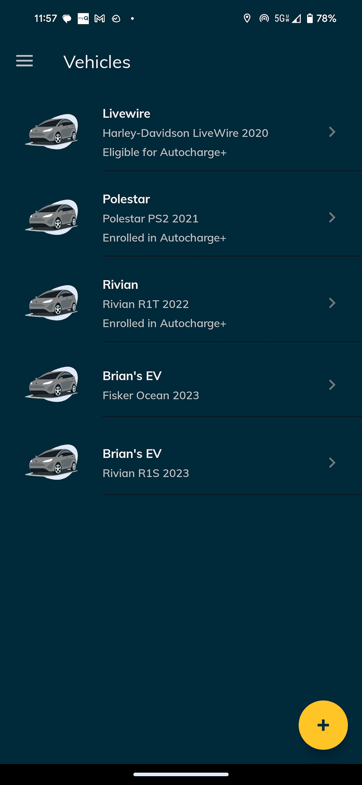 Rivian R1T R1S Rivian not supported with EVgo Autocharge+? 1000003030