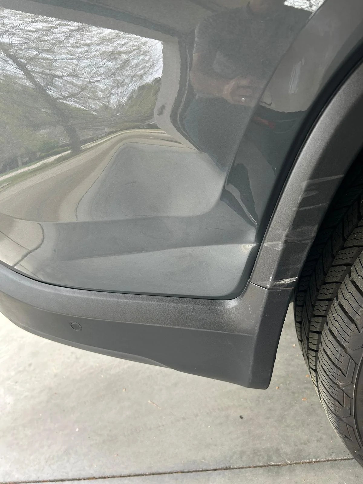 Rivian R1T R1S Dent - Need repair Advice / Guidance R1T Rear Quater panel 2