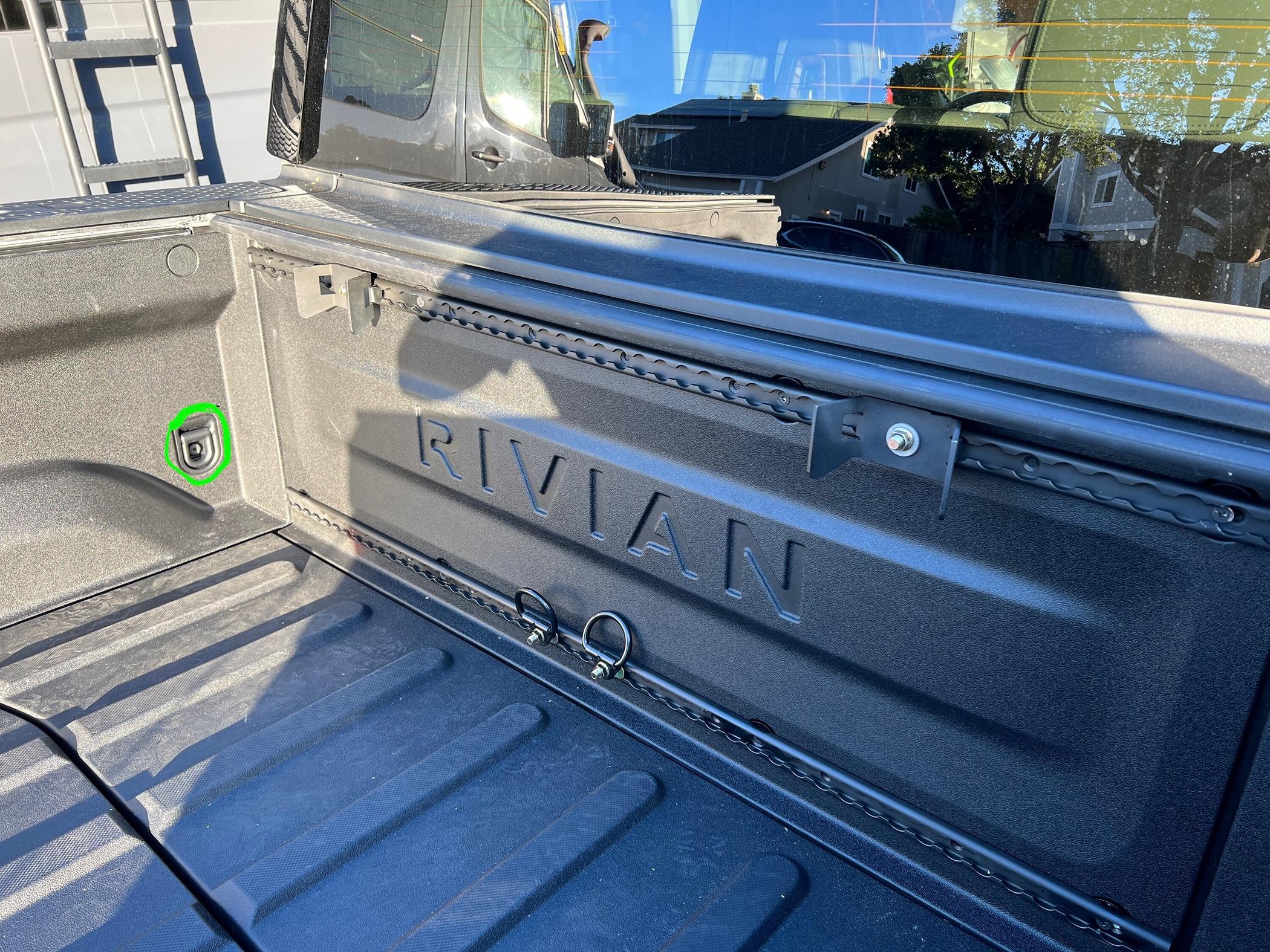 Rivian R1T R1S Dimensions of tie down loop area in bed image001 copy