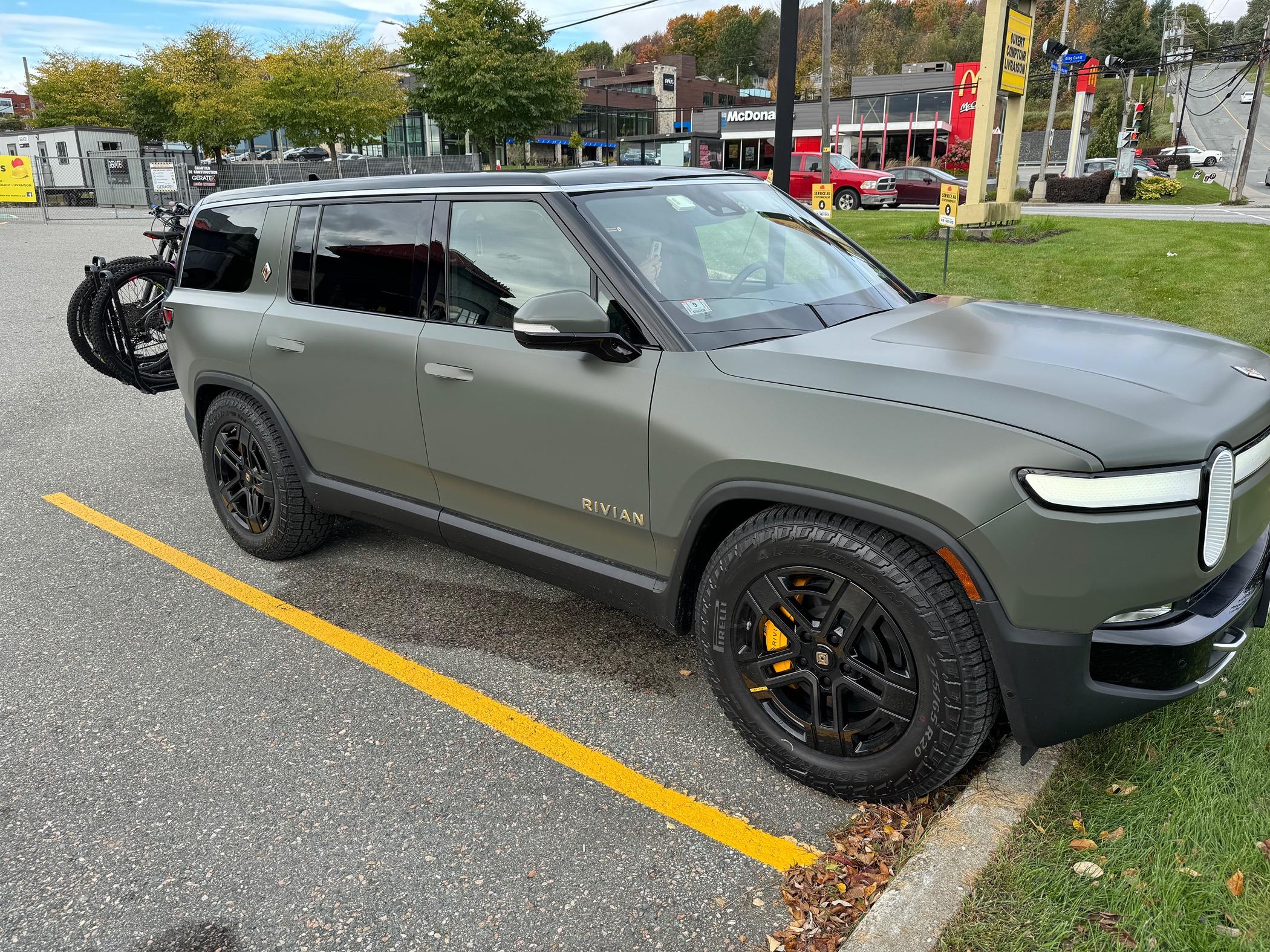 Green Wrapped Rivian R1t Matte wrap gang! Let's see photos of your matte Rivian R1T & R1S | Page ...