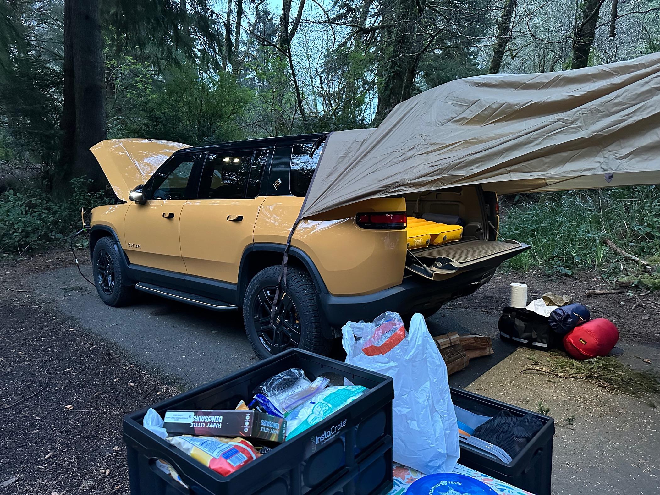 Rivian R1T R1S Bougie (Glamping) Checklist Recommendations for R1S IMG_3922