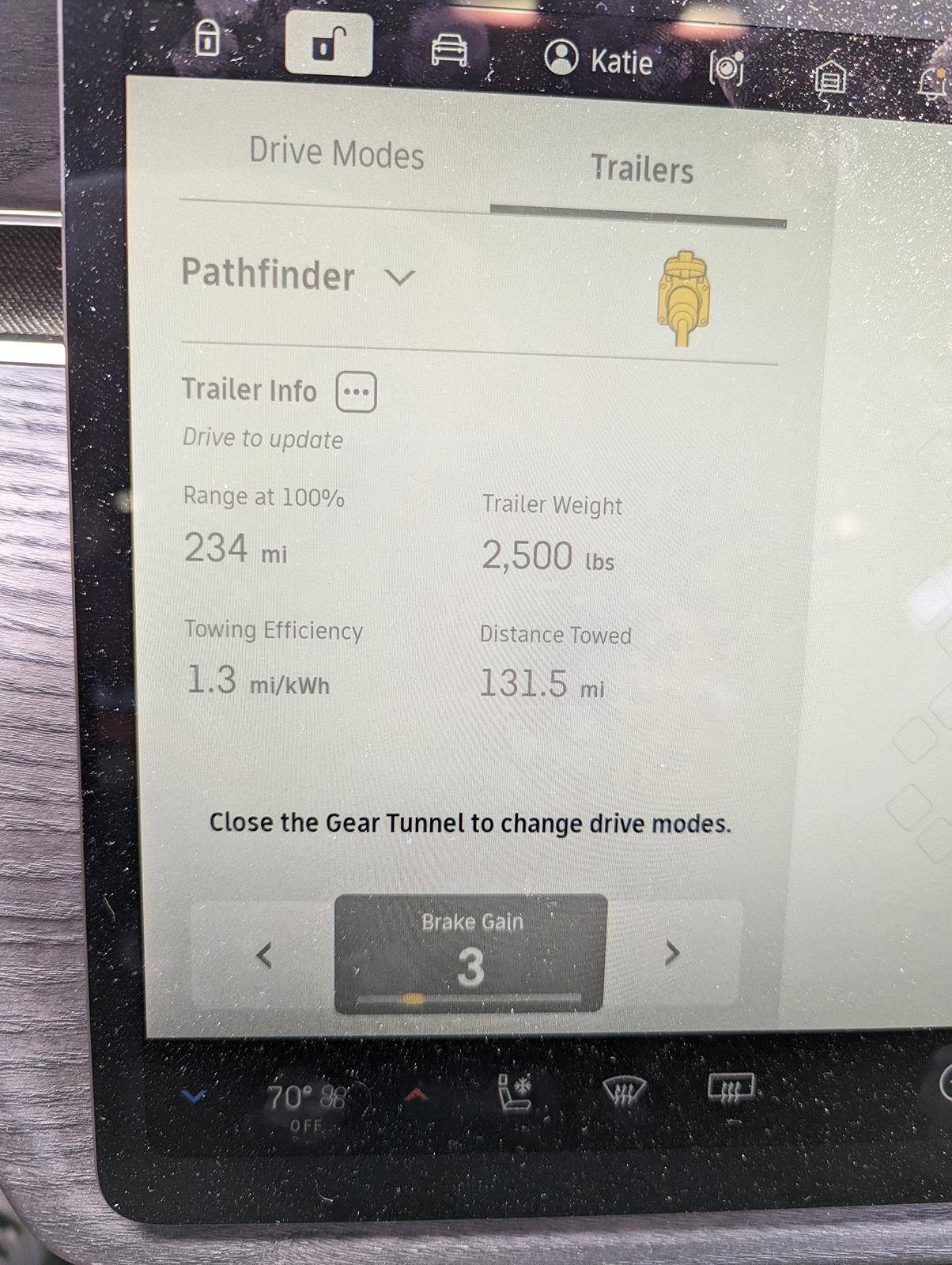 Rivian R1T R1S R1T towing an inTech Sol Dawn 1000005367