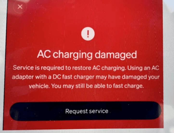 Rivian R1T R1S Apparently using a NACS to J1772 adapter /could/ damage your vehicle. 1713299926382-au