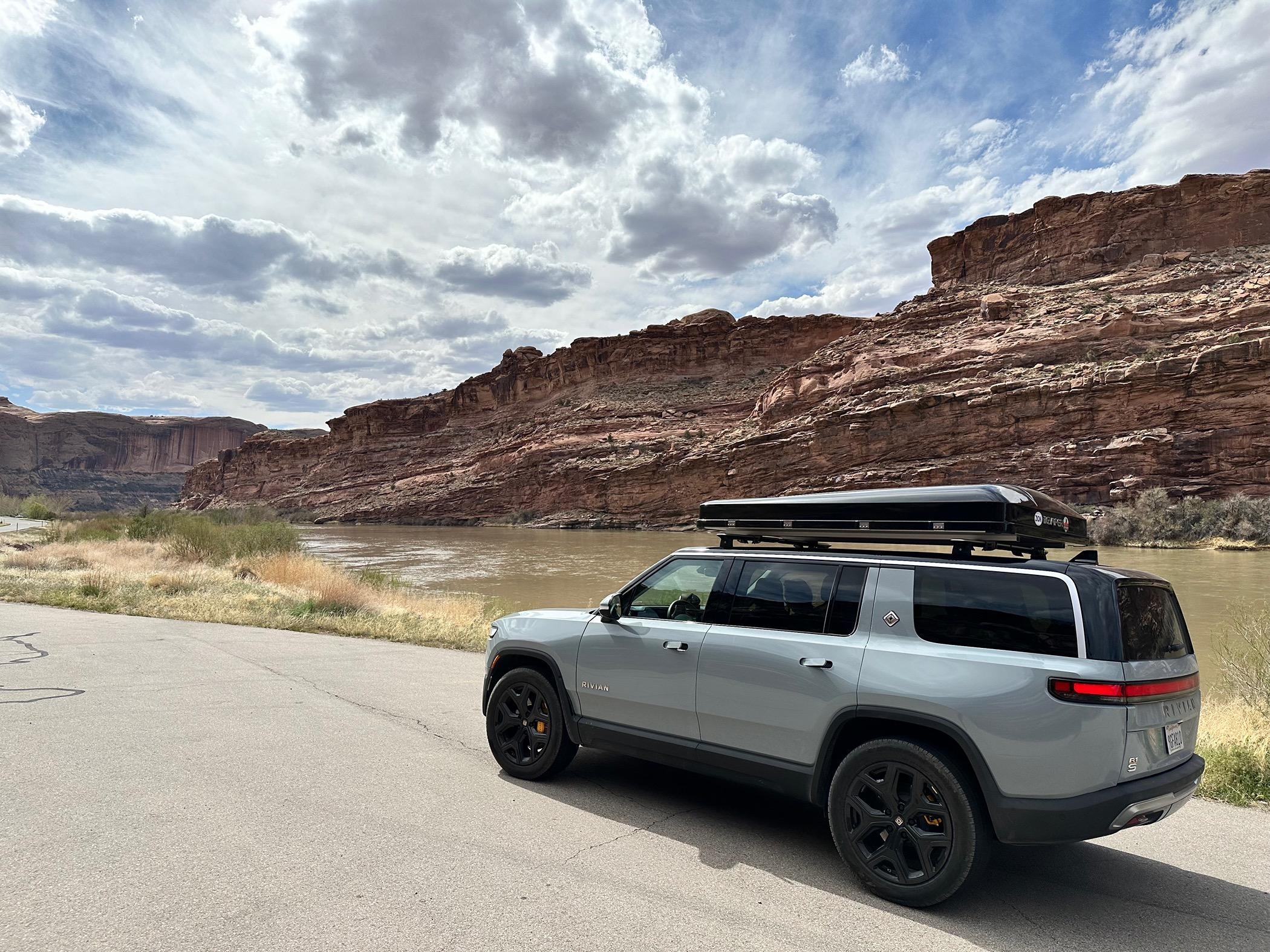 Rivian R1T R1S OC to Zion & Moab w/ Rooftop Tent on our R1S IMG_6674