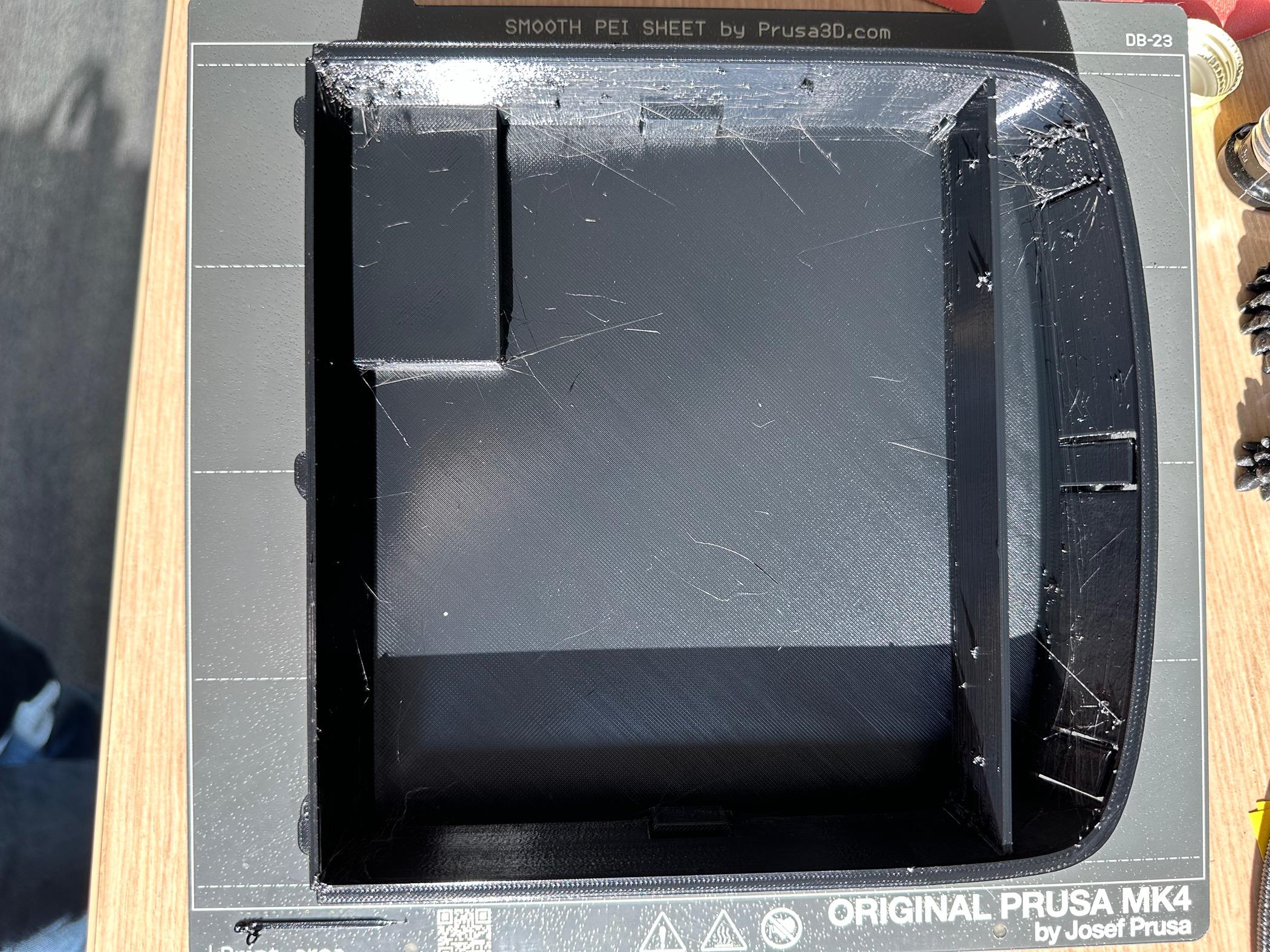 Rivian R1T R1S Console Puck Charger cavity tray IMG_4625