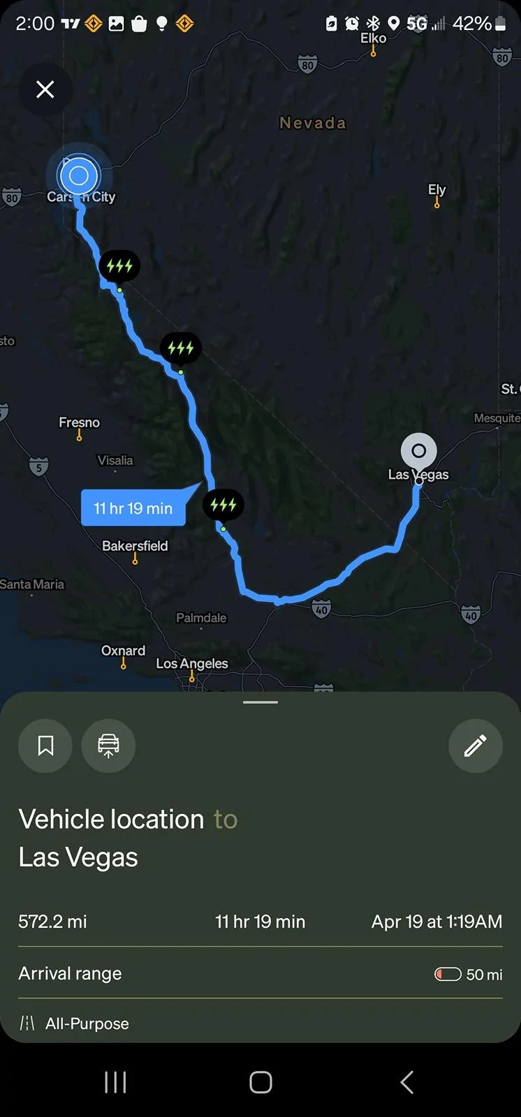 Rivian R1T R1S Reno to Tucson... Can't get there from here. 1000002858